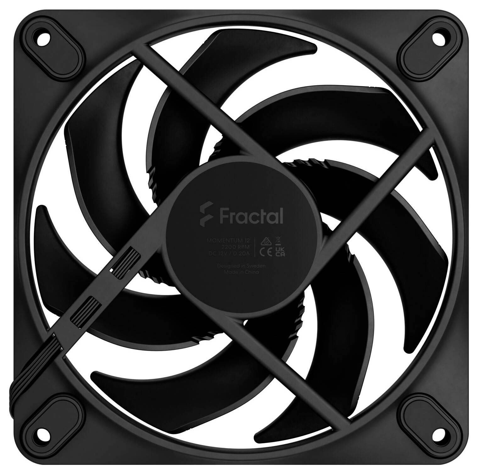 Fractal Design FD-F-MO1-1201 Wentylator do obudowy PC czarny-4