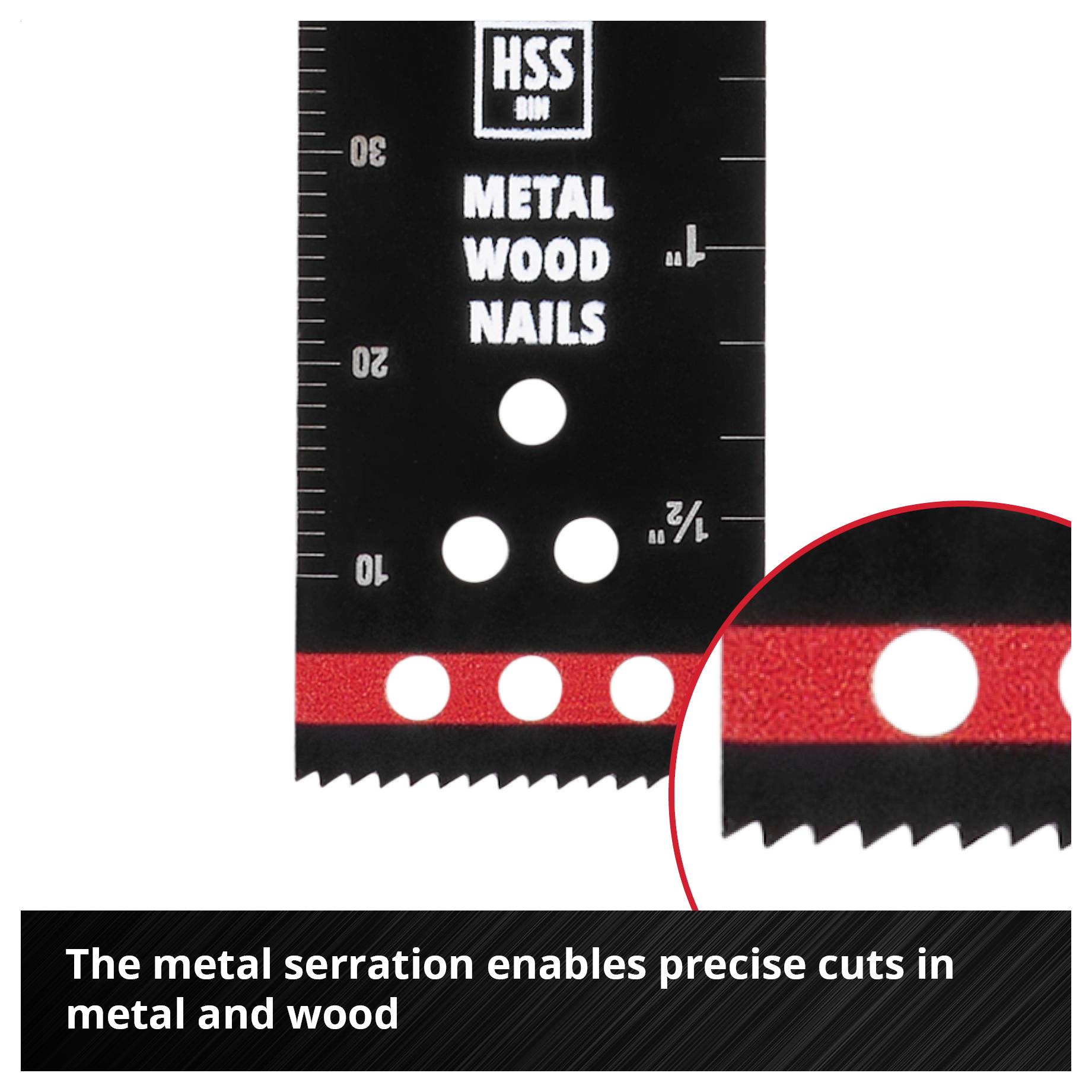Набір аксесуарів для мультитулу Einhell Tauchsägeblatt BIM Met, 22 мм 708042 1 шт.