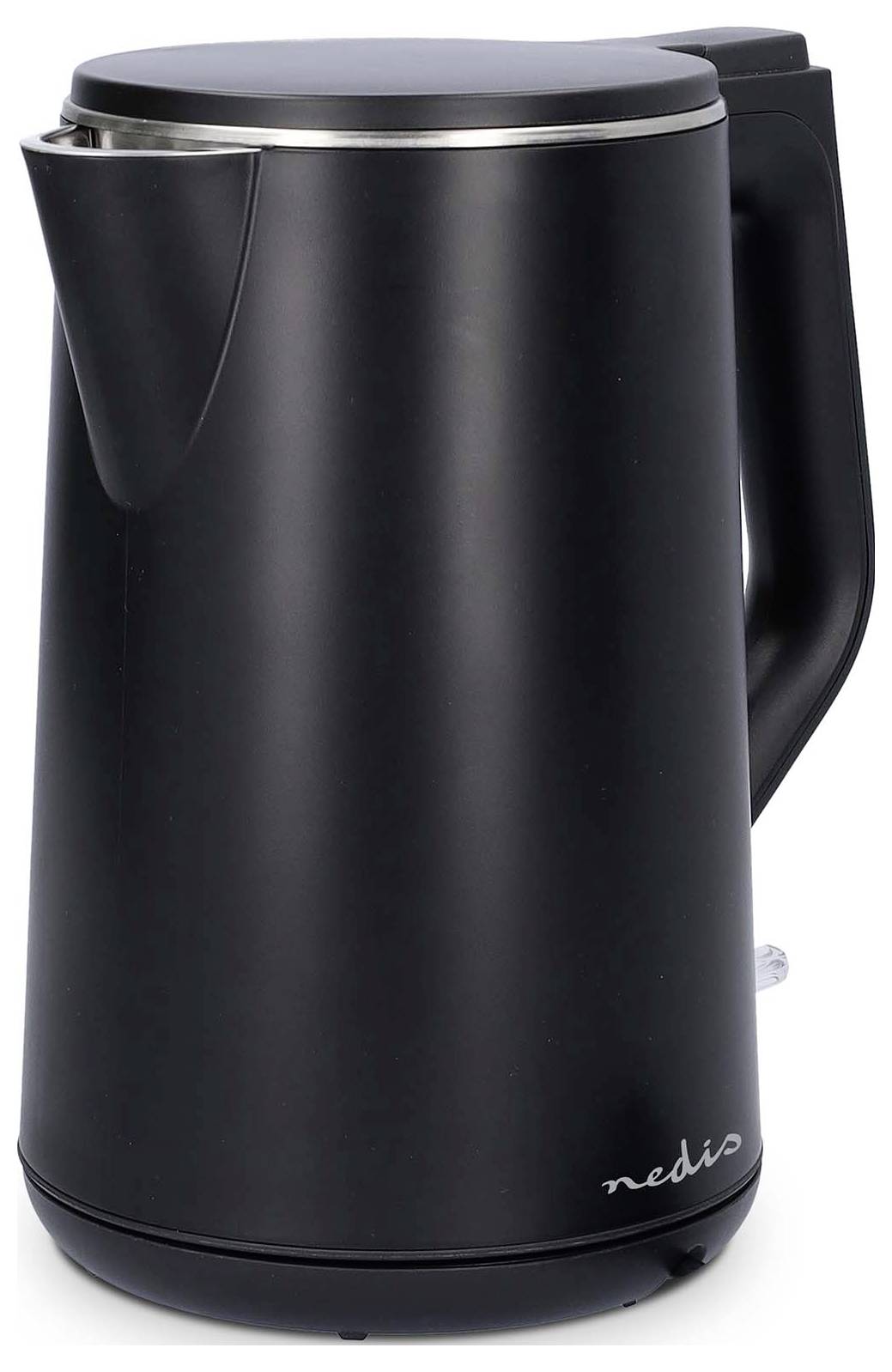 Nedis KAWK361EBK Czajnik lampka kontrolna czarny Pojemność: 1.5 l-3