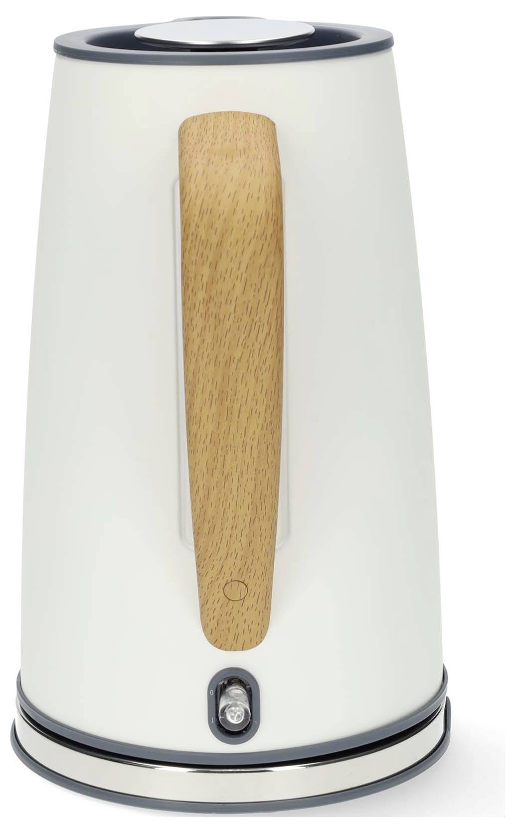 Чайник Nedis KAWK510EWT з індикатором, білий, місткість: 1,7 л