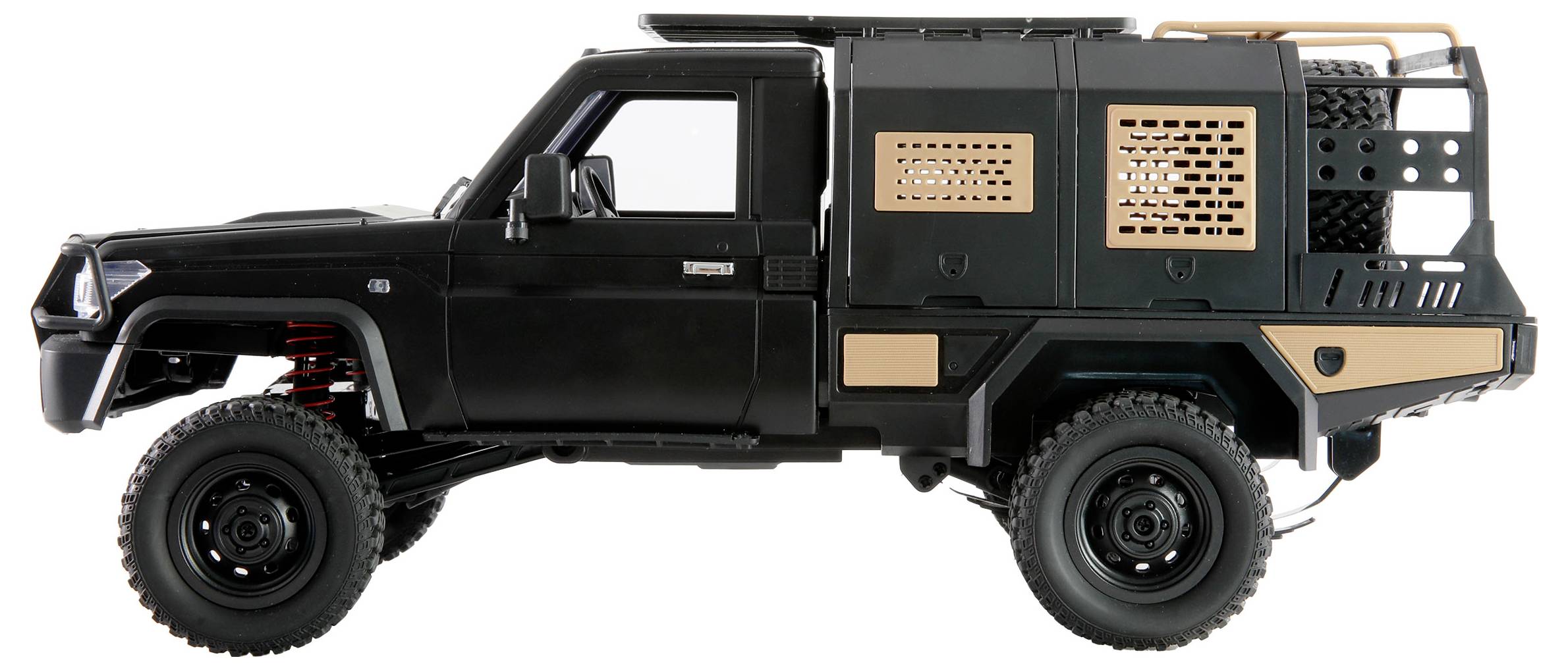 Автомобіль Amewi Brushed 1:12 на радіокеруванні для початківців, електричний краулер, повний привід, RtR 2,4 ГГц зі світловим ефек