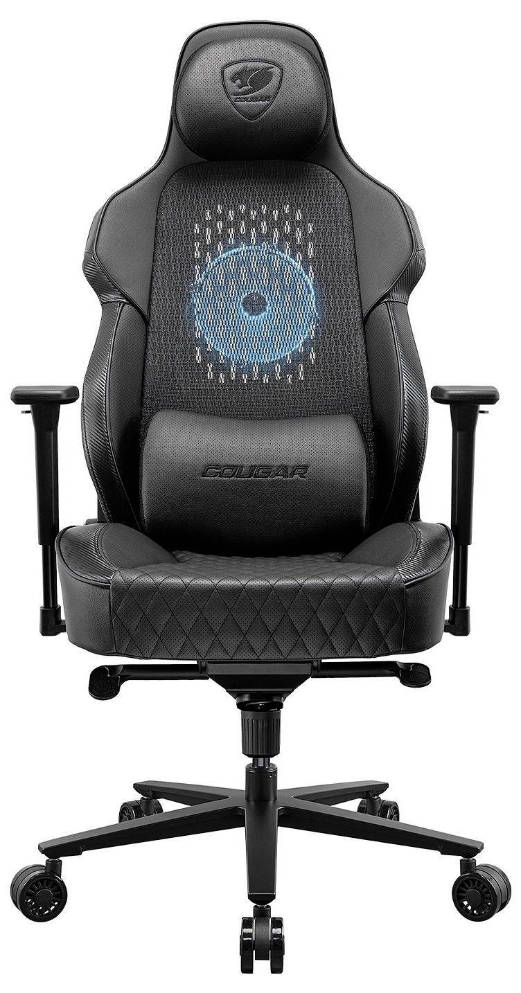 Cougar CGR-ARP-BLB Fotel gamingowy czarny-2