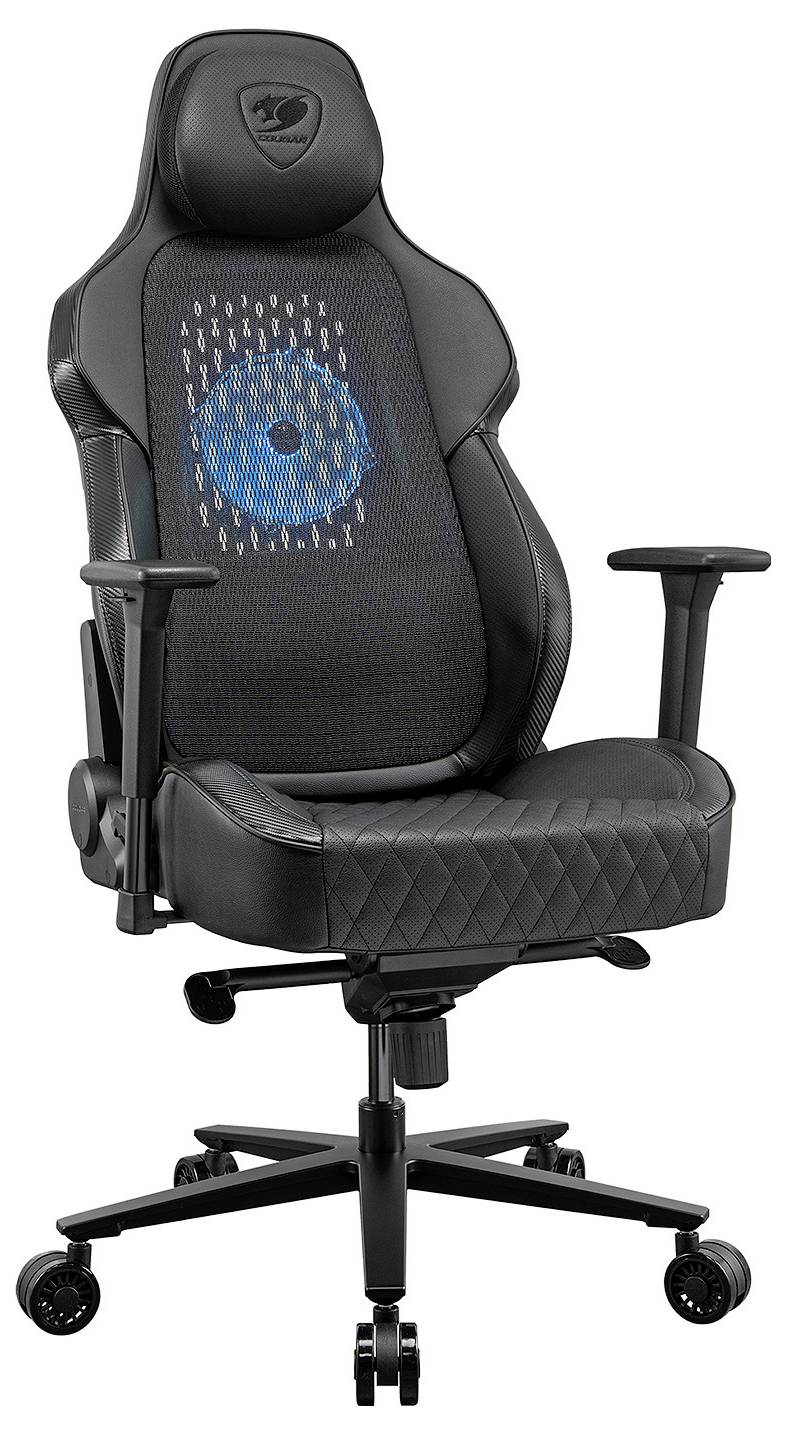 Cougar CGR-ARP-BLB Fotel gamingowy czarny-3