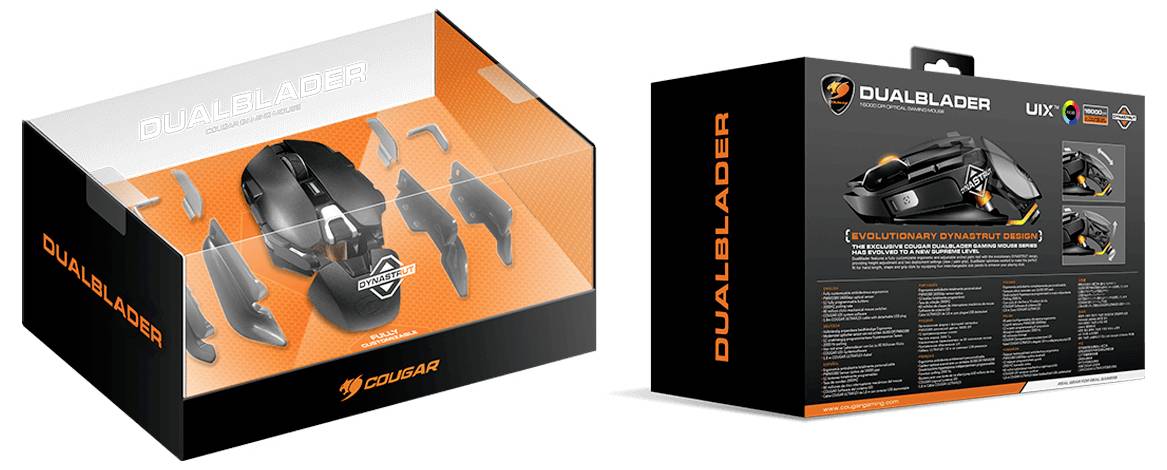 Mysz gamingowa przewodowa Cougar CGR-800M 16000 dpi-8