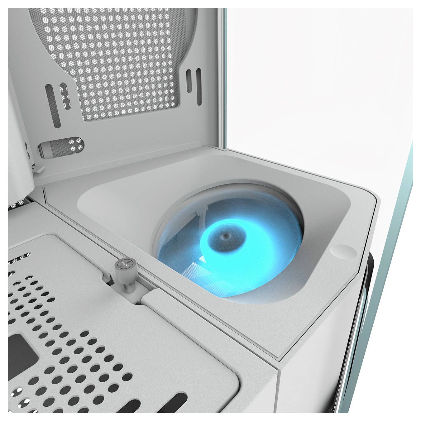 Cougar CGR-58M6W Midi Tower Obudowa do komputera biały-14