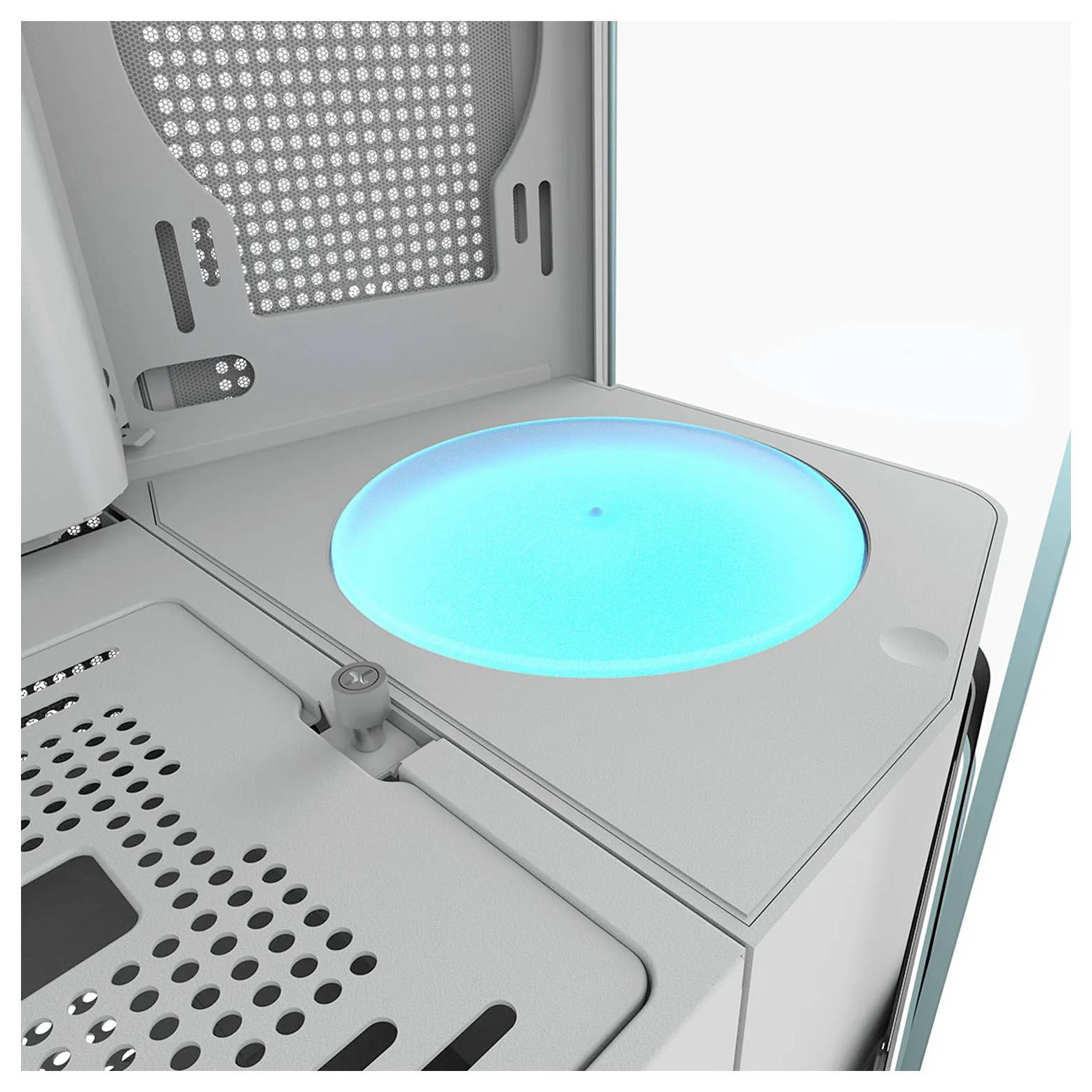 Cougar CGR-58M6W-LRP Podświetlany gramofon biały-1