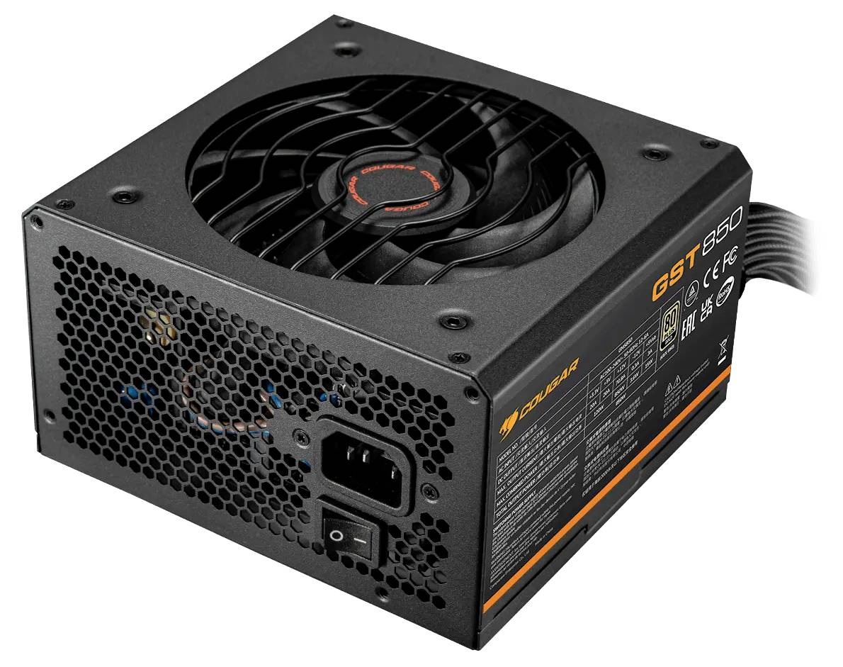 Cougar GST850 Zasilacz do komputera 850 W ATX 80 PLUS®-5