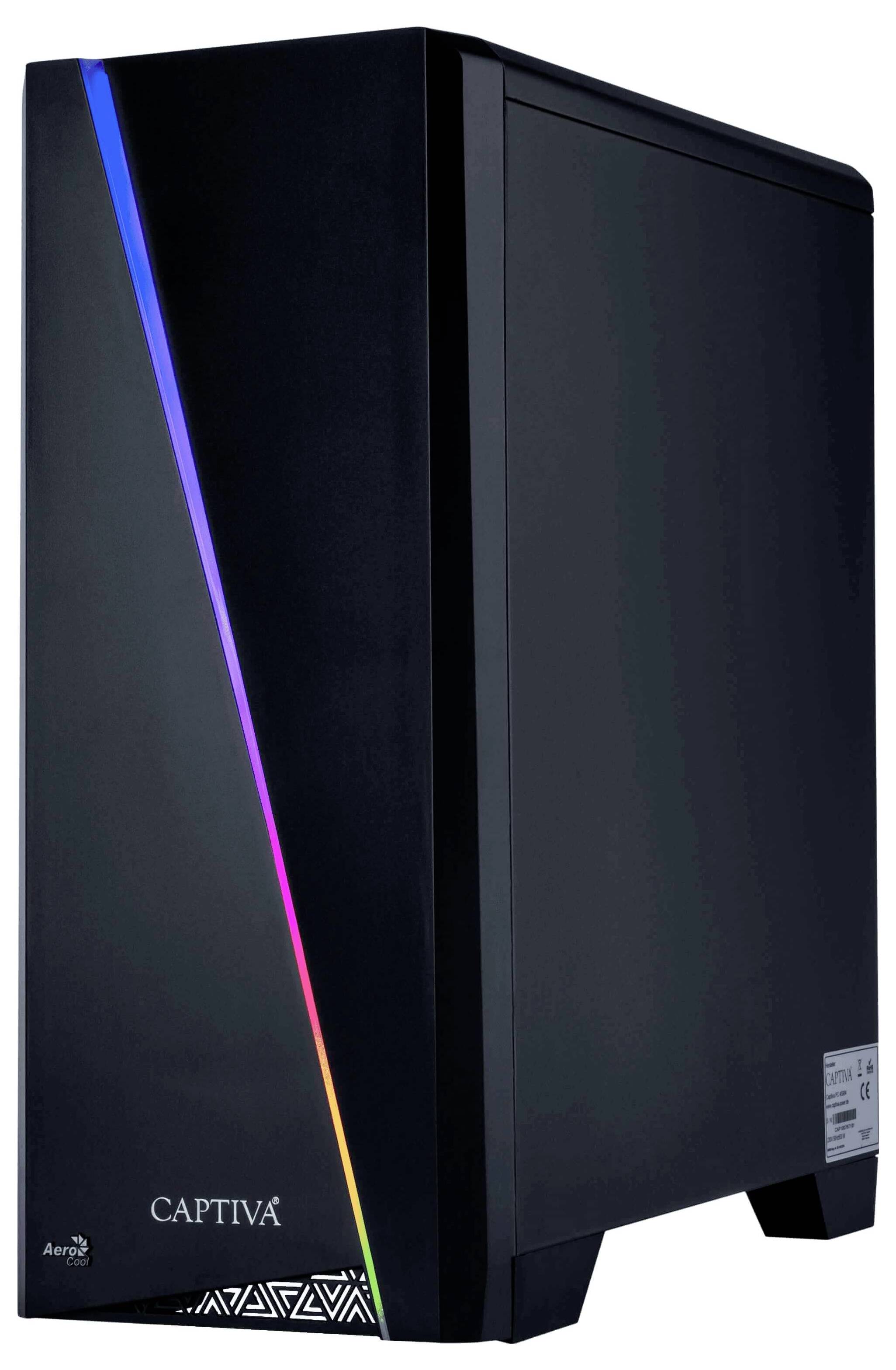 Captiva Komputer gamingowy R85-894 AMD Ryzen 7 5700G 4.6 GHz 32 GB RAM 2 TB SSD AMD Radeon™ 85894-3