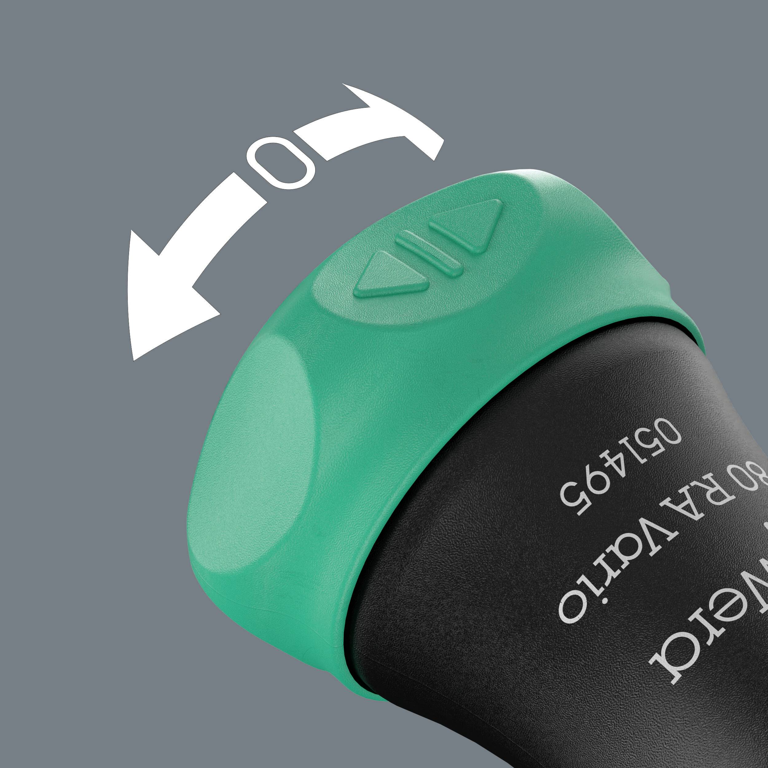 Викрутка з тріскачкою Wera 80 RA Vario 05051495001 для майстерні 1/4