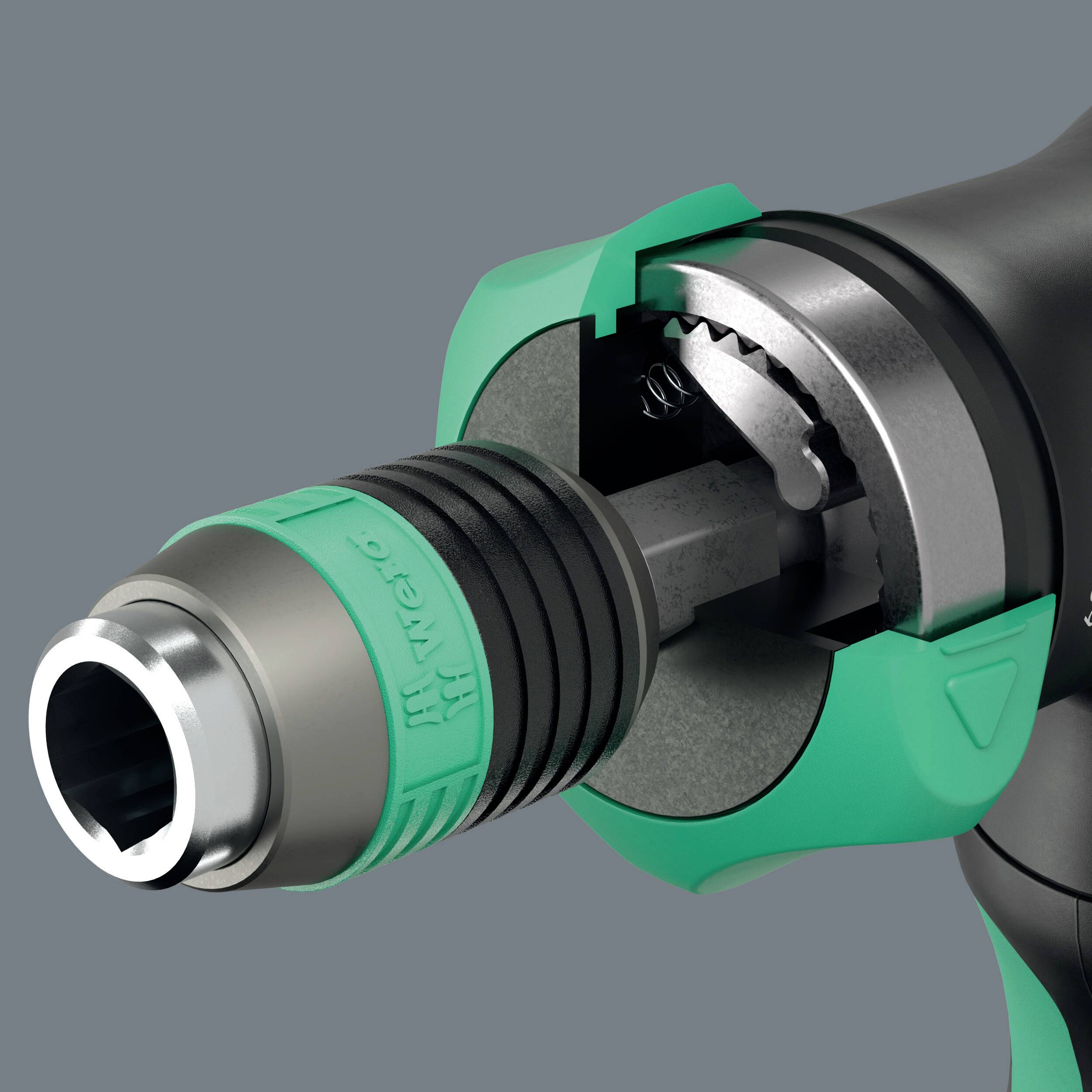 Викрутка-тріскачка Wera Kompakt Pistol RA-R 1 05051535001 для майстерні