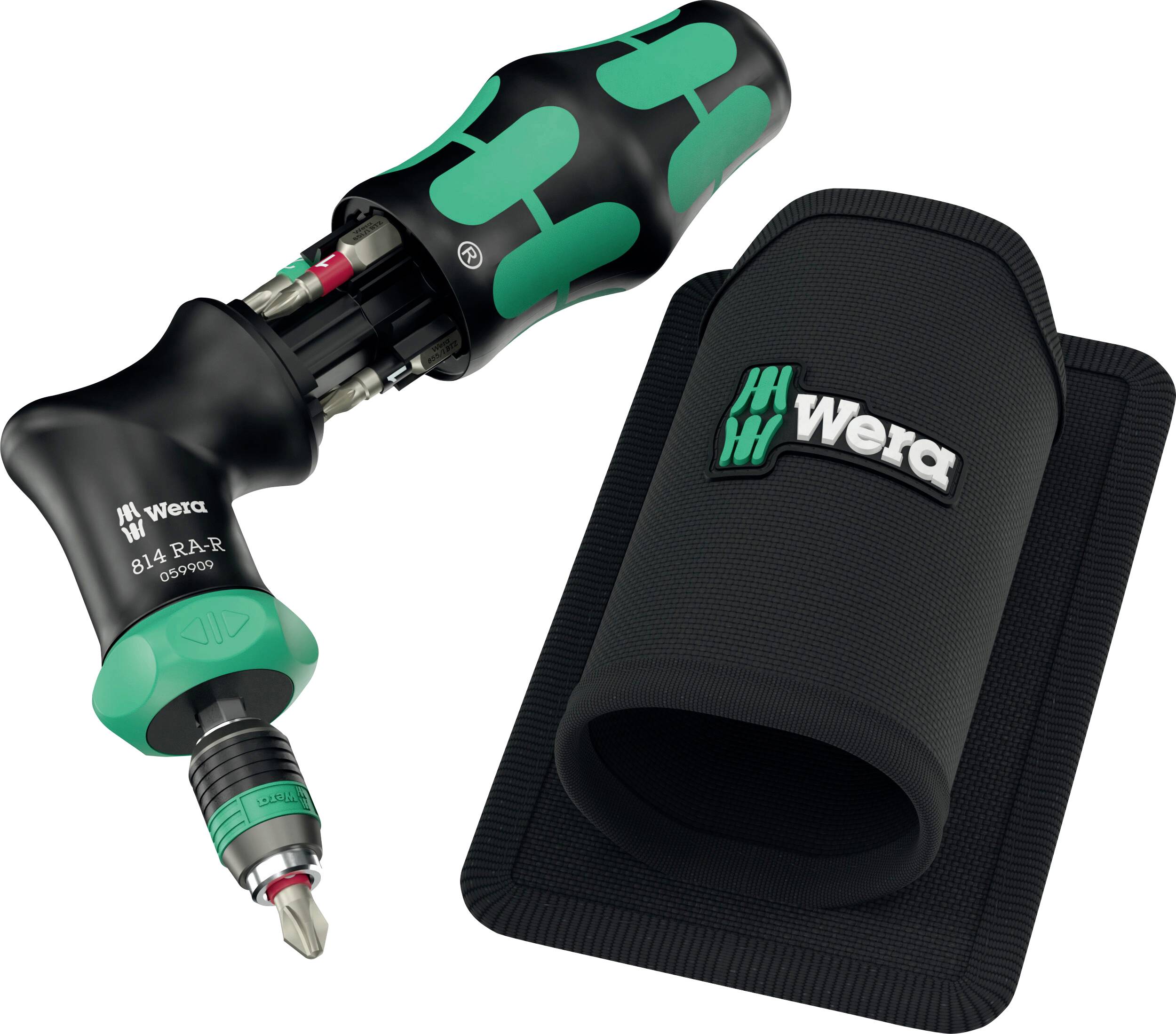 Викрутка-тріскачка Wera Kompakt Pistol RA-R 1 05051535001 для майстерні