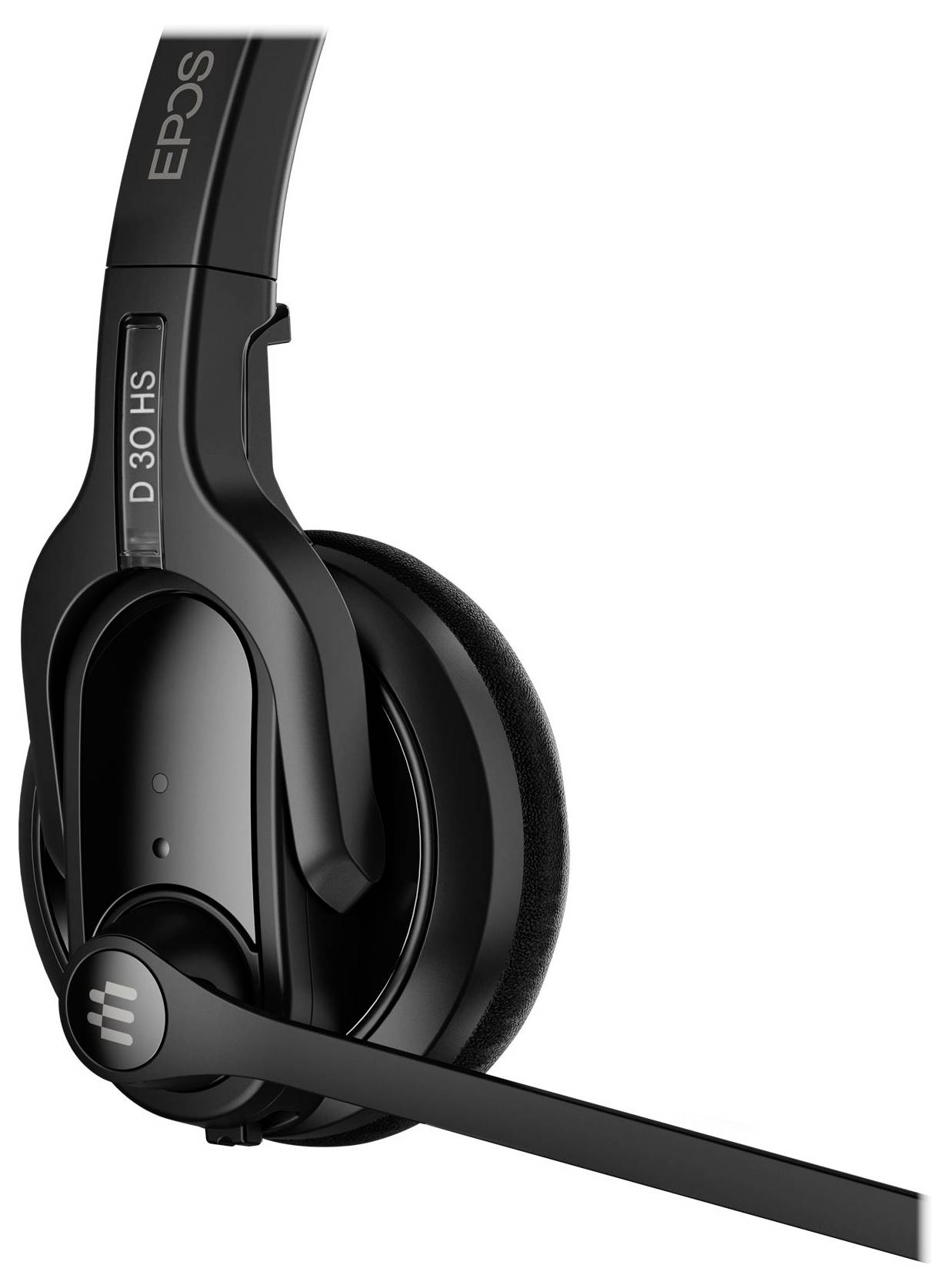 EPOS IMPACT D 30 Phone Słuchawki nauszne bezprzewodowe, DECT stereo czarny zestaw słuchawkowy, regulacja głośności Telef-4