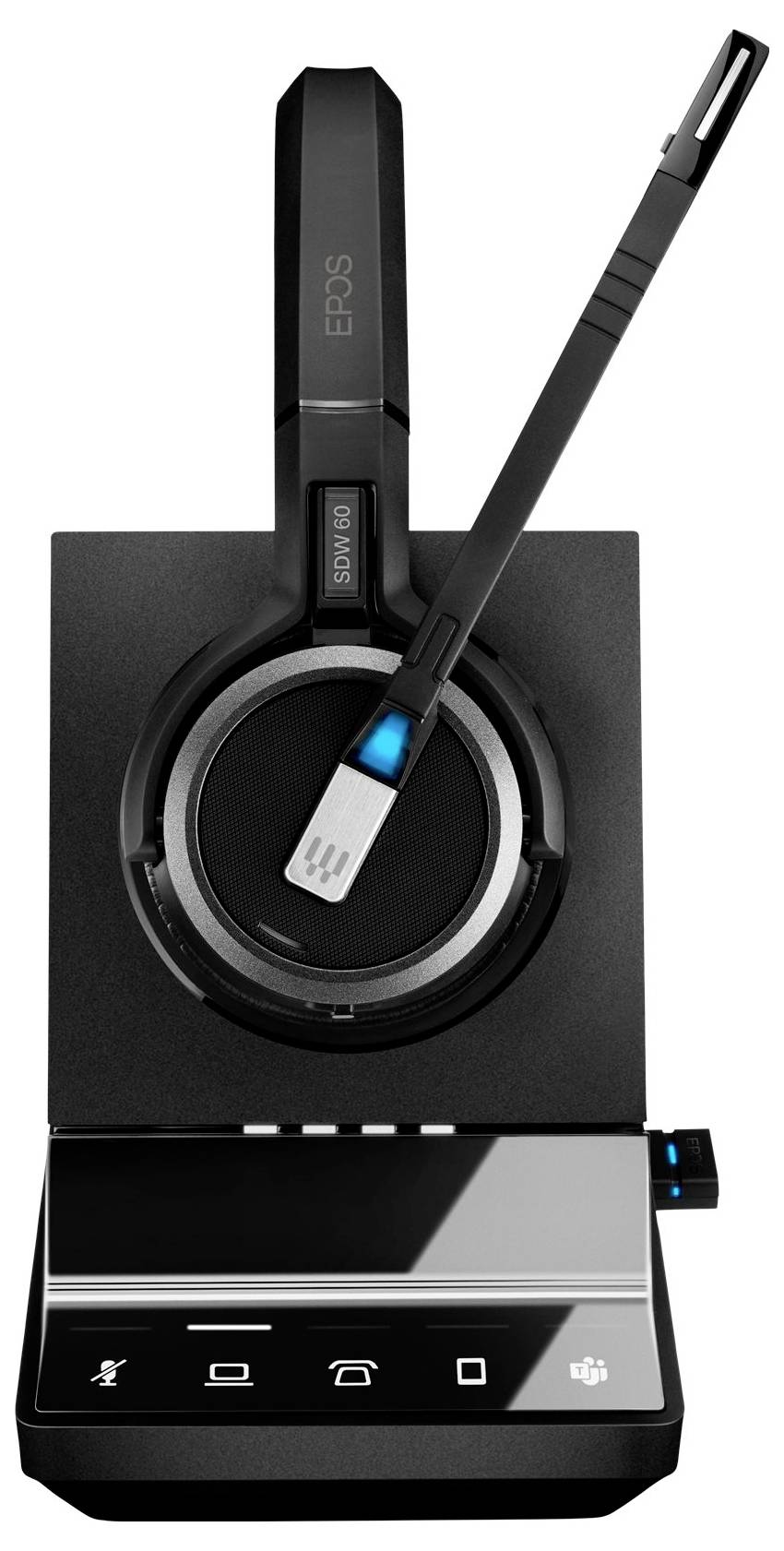 EPOS IMPACT SDW 5063T Słuchawki nauszne bezprzewodowe, DECT stereo wielobarwny Wyciszanie hałasów, redukcja szumów mikro-2