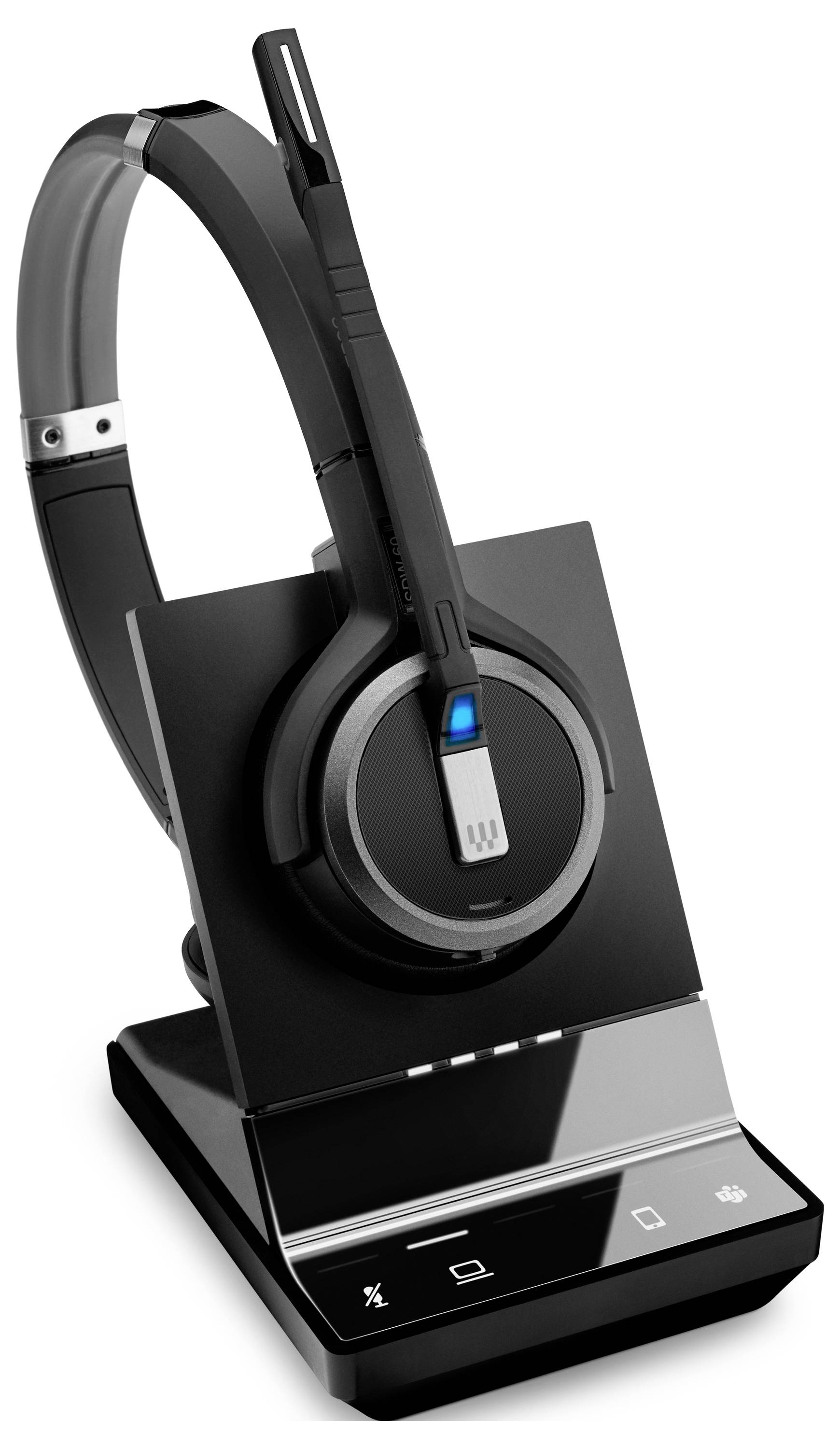 EPOS IMPACT SDW 5063T Słuchawki nauszne bezprzewodowe, DECT stereo wielobarwny Wyciszanie hałasów, redukcja szumów mikro-5