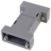 MH Connectors MHGCP2525PPLG Obudowa złącza D-SUB Ilość styków: 25 tworzywo sztuczne szary 1 szt.