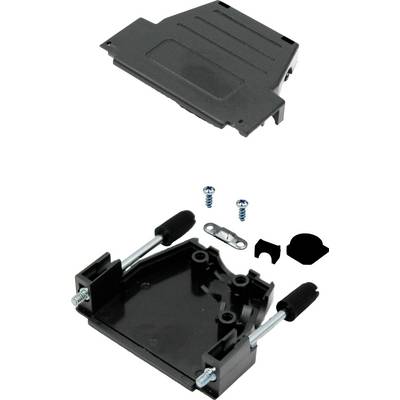 MH Connectors MHDSSK-P-15-L-K Obudowa złącza D-SUB Ilość styków: 15 czarny 1 szt.-0
