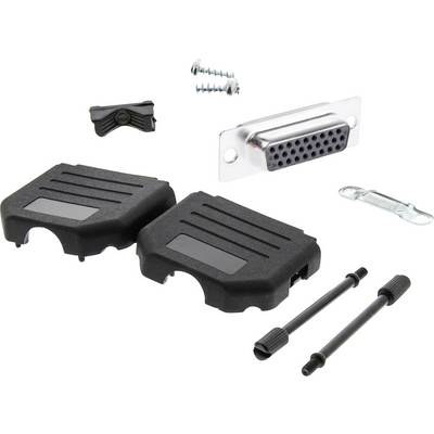 MH Connectors MHDPPK15HD26FS-K Zestaw listew żeńskich D-Sub, rzędy: 3, styki: 15, 180 °, 1 szt.-0