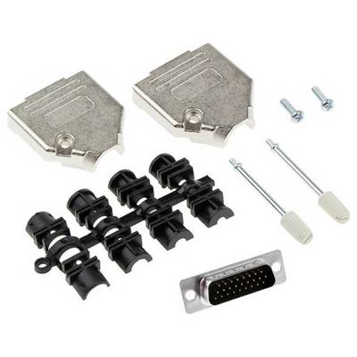 MH Connectors MHDTZK15HD26MS-K Zestaw listew męskich D-Sub 180 ° Ilość styków: 26 kielich lutowniczy 1 szt.-0