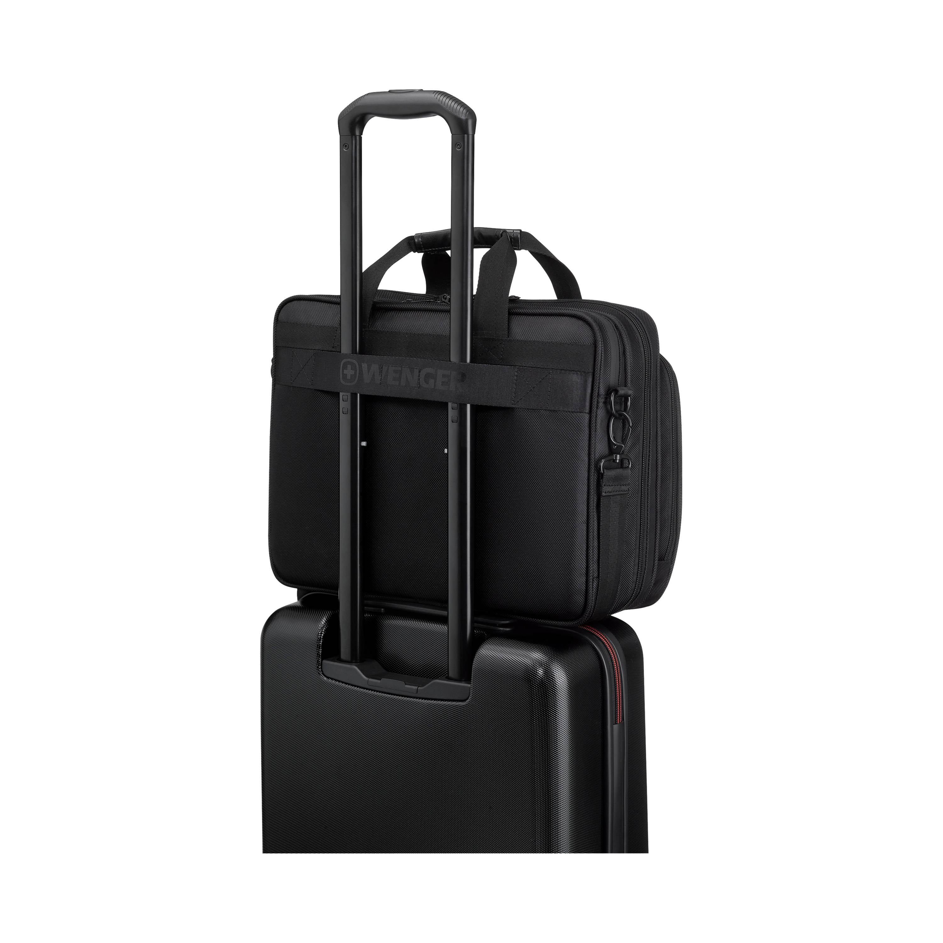 Torba na laptopa Wenger Legacy Black Series 653630, 40,6 cm (16") , (S x W x G) 400 x 310 x 180 mm, czarny-8