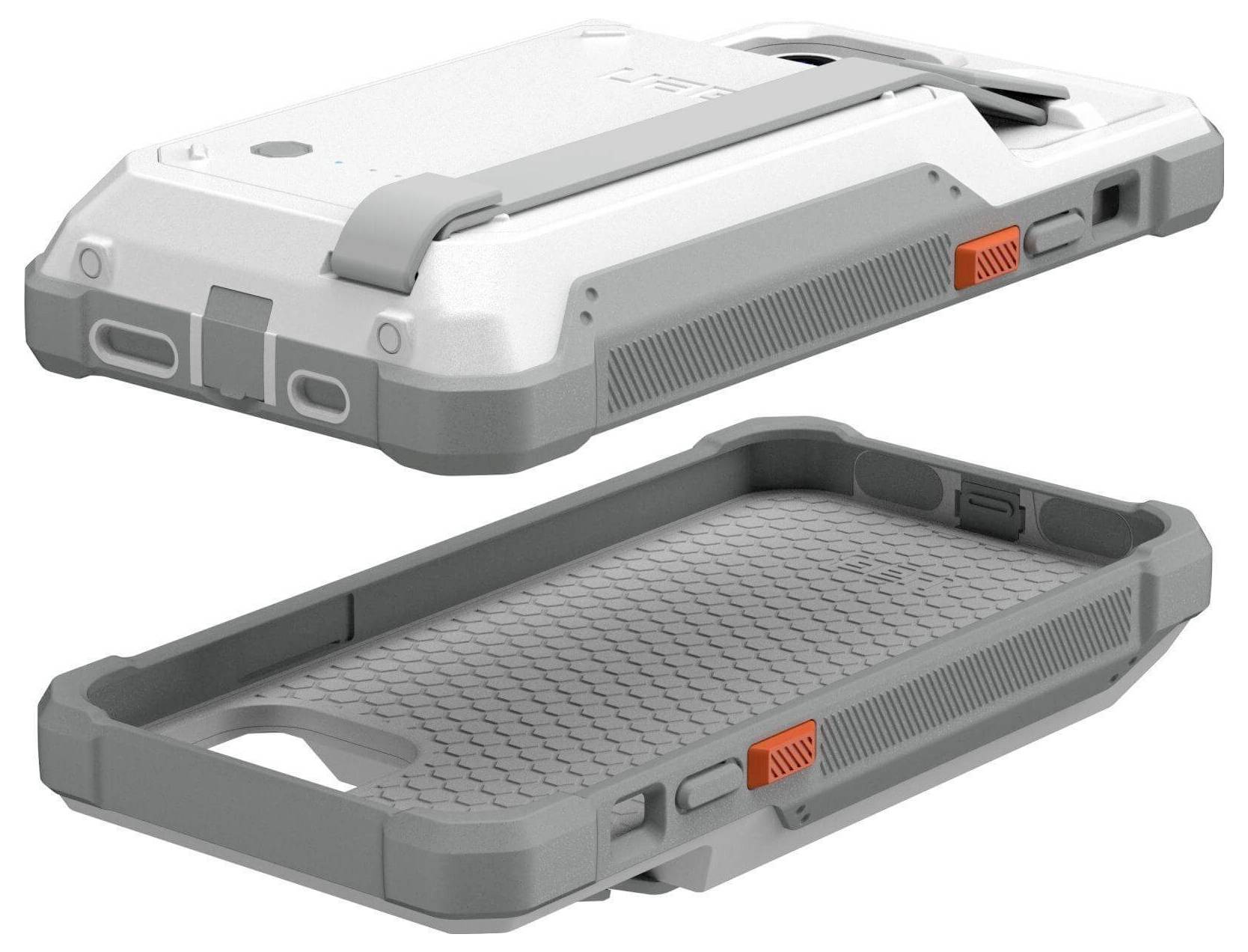 Urban Armor Gear WF0000144130 Etui na zasilacz Apple iPhone 16 biało-szary Zintegrowana bateria WF0000144130-6