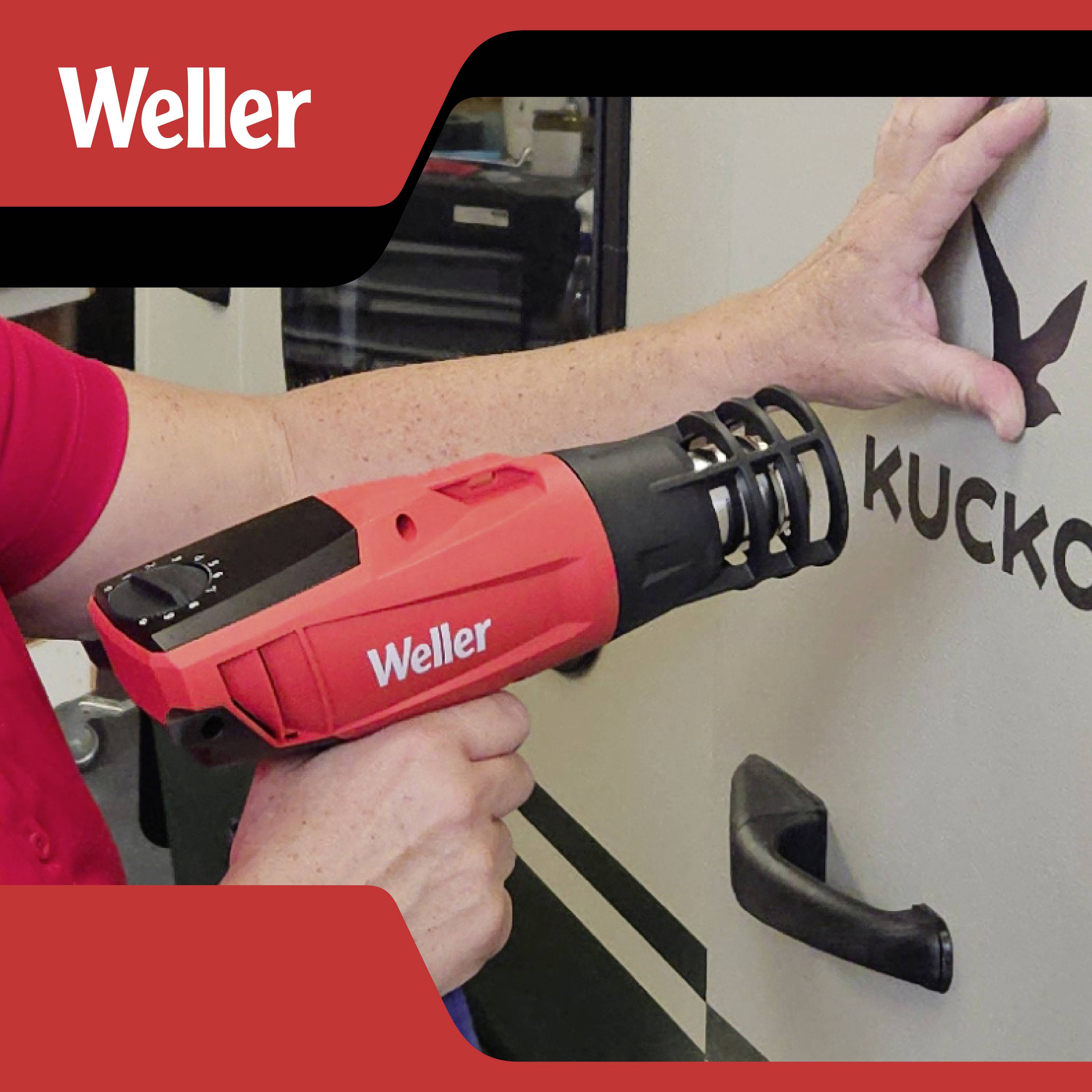 Zestaw akcesoriów pistoletu gorącego powietrza Weller WLACCNSETHG2-9