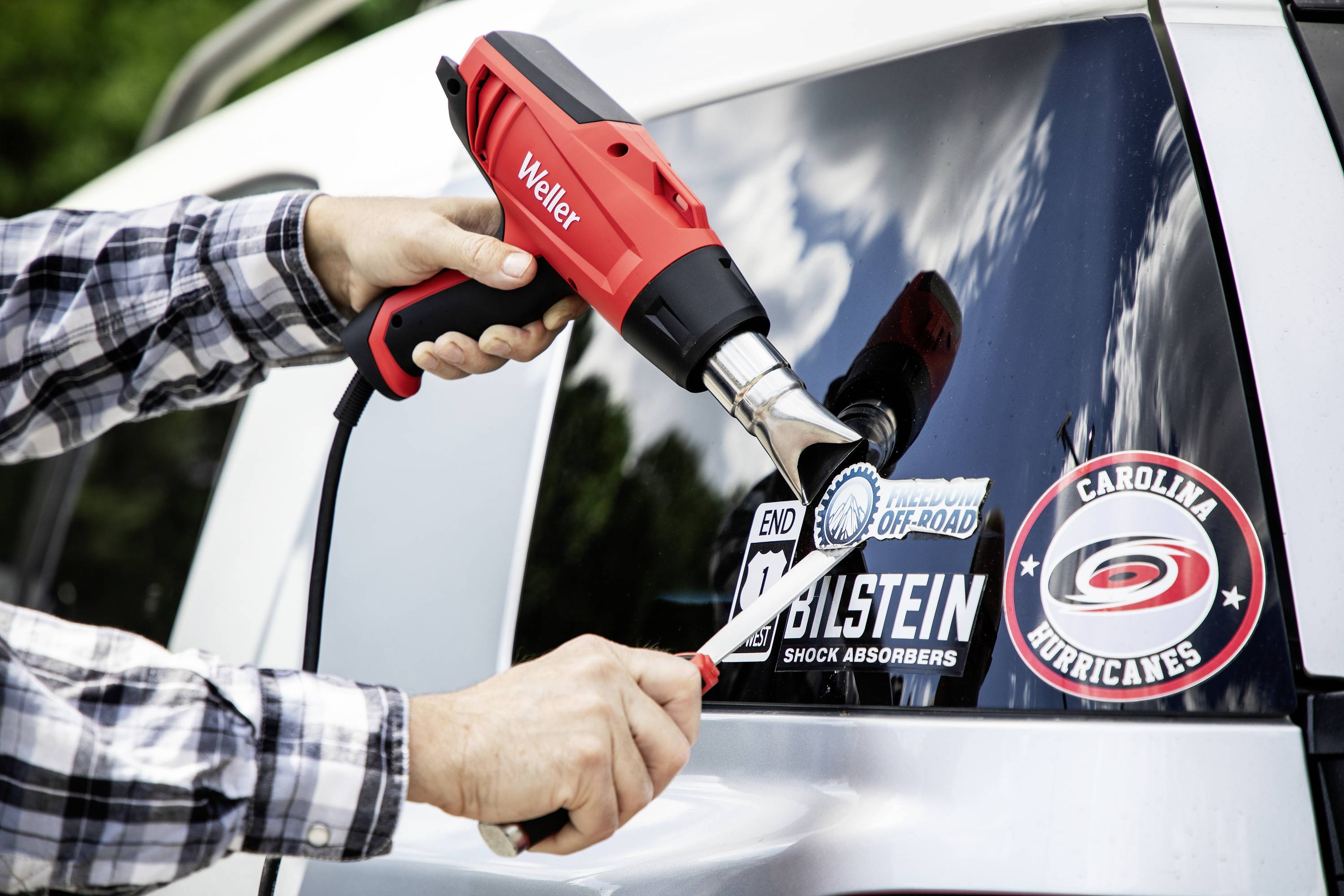 Zestaw akcesoriów pistoletu gorącego powietrza Weller WLACCNSETHG1-7