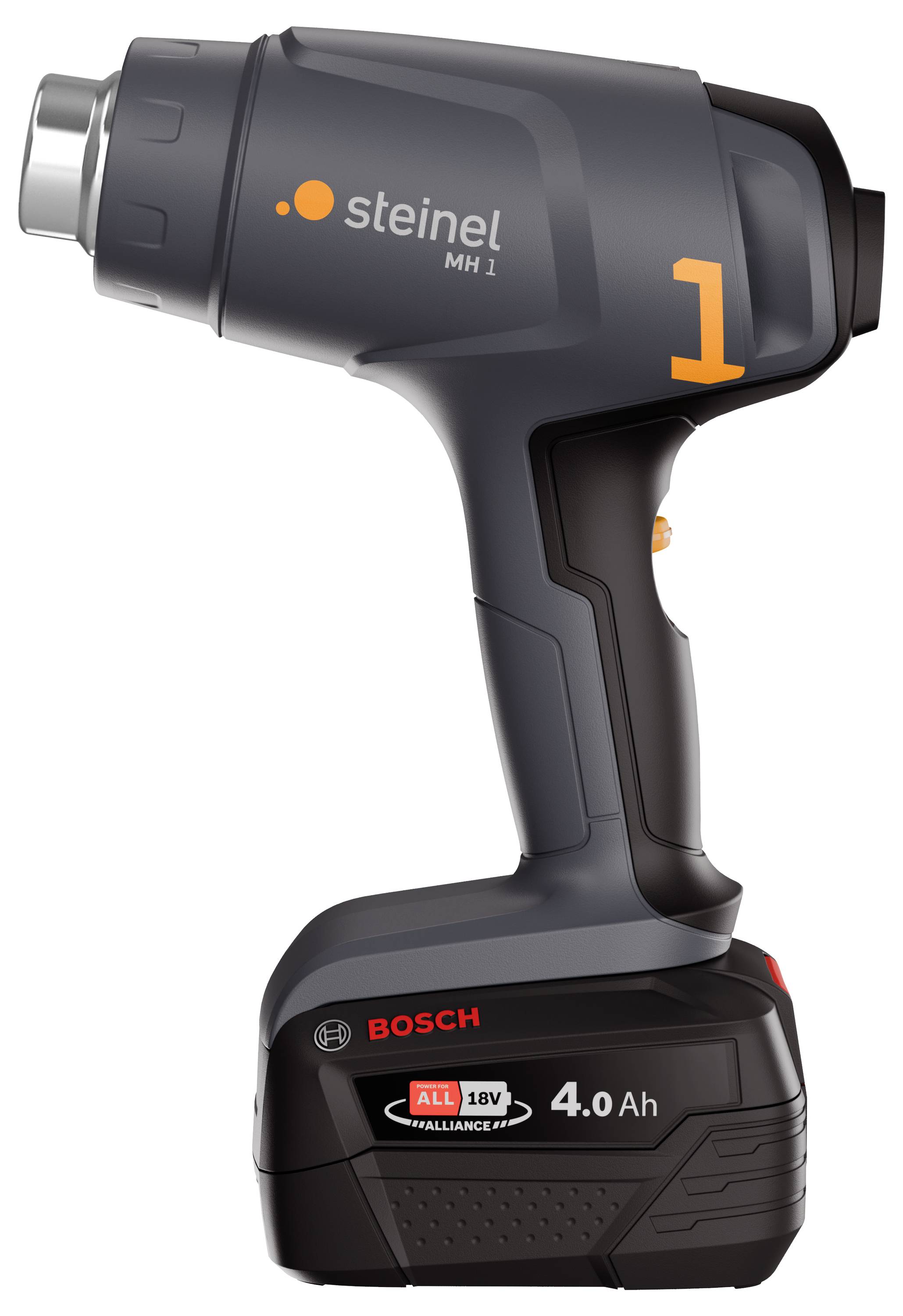 Акумуляторний термоповітряний інструмент Steinel HEISSLUFTGEBLAESE AKKU MH 1 SET 4AH LG 088071 500 Вт 450 °C