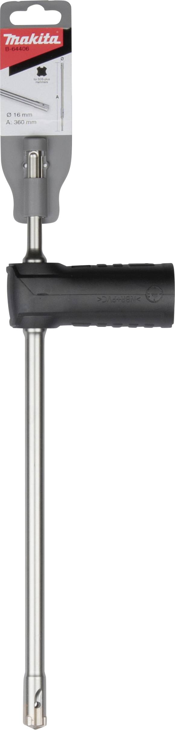 Дрель Makita B-64406 B-64406 16 мм с вакуумным отсосом, 1 шт.