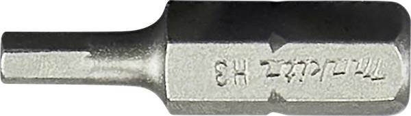 <br>  Makita<br>  B-23690<br>  <br>  Bit szcześciokątny<br>  Końcówka wkrętaka: 1/4" (6,3 mm)<br>  Kształt końcówki: sześciokąt<br>  3 mm<br>  25 mm<br>