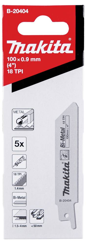Brzeszczot do piły szablastej Makita B-20404 5 szt.-2