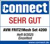 Obraz nagrody dla Fritz! Repeater WLAN FRITZ!Mesh Set 4200 2er-Set 20003108 LAN 10/100/1000 MBit/s Mesh