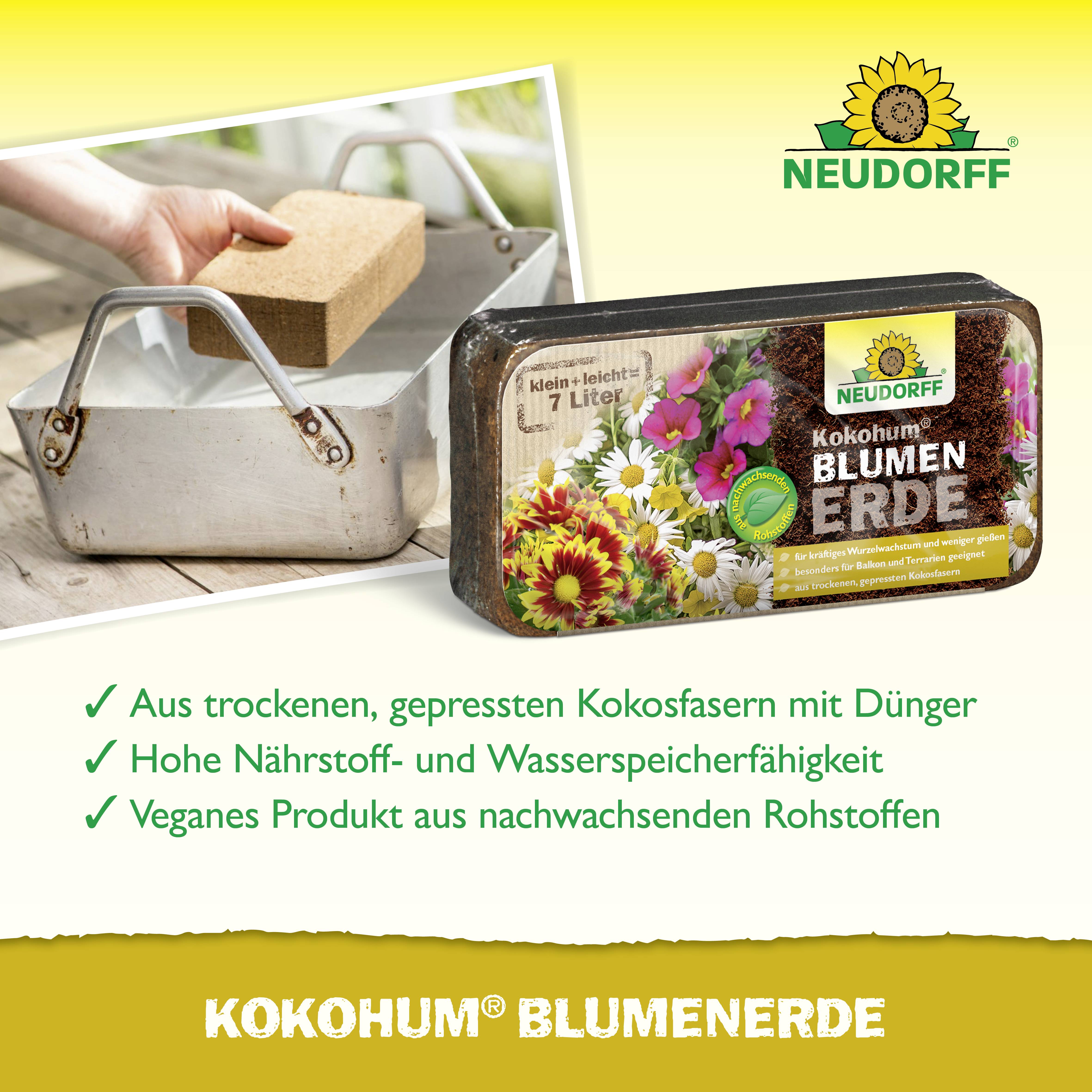 Neudorff 00270 Ziemia doniczkowa Cocohum 7 l-3
