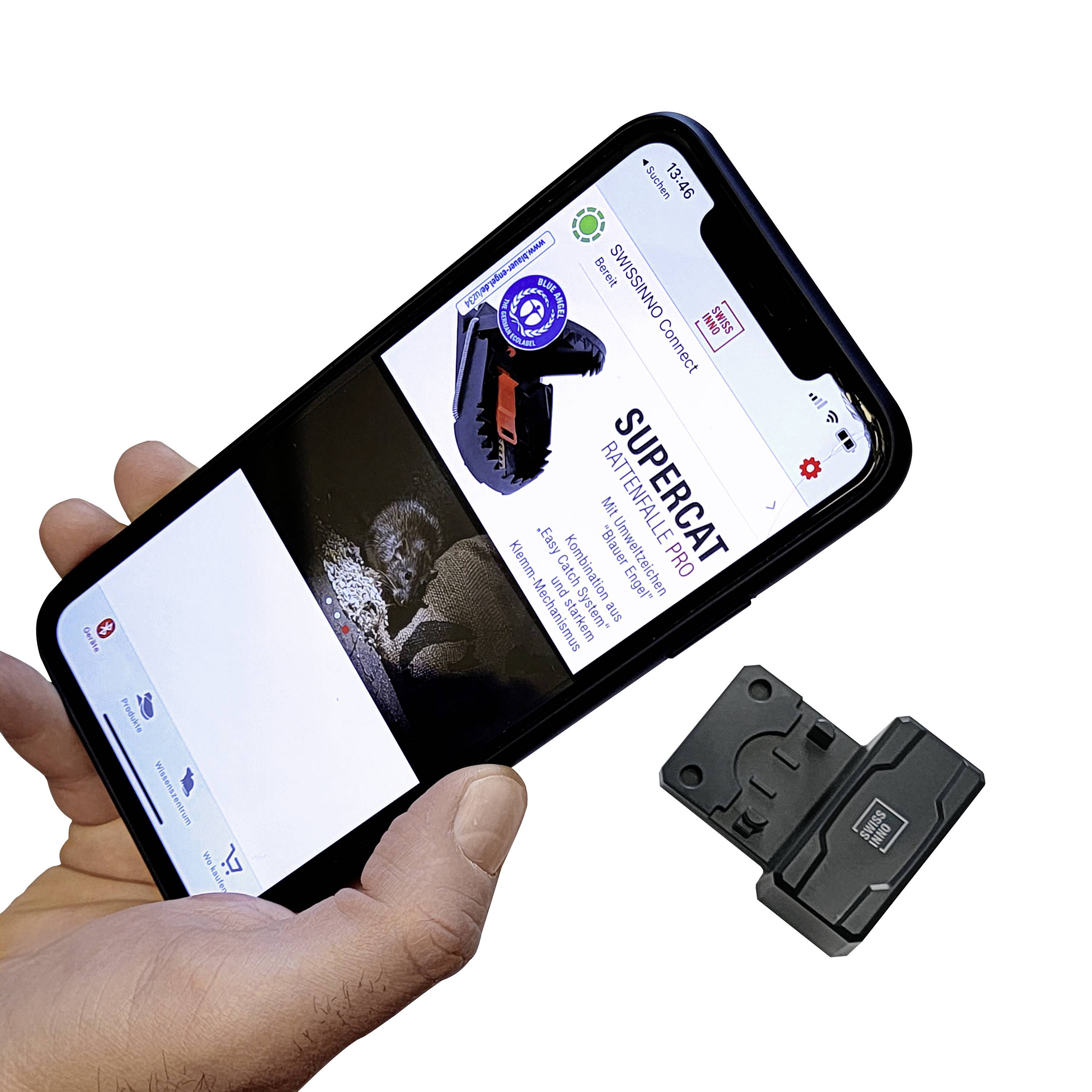 Pułapka na myszy Swissinno Fangmelder Connect SuperCat 1 272 001-1