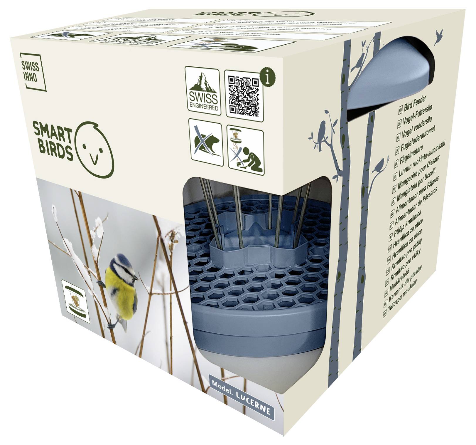 Кормовий силос Swissinno для люцерни, світло-блакитний, для кукурудзяних кнедлів, 700 г, світло-блакитний, 1 шт. 1 841 001