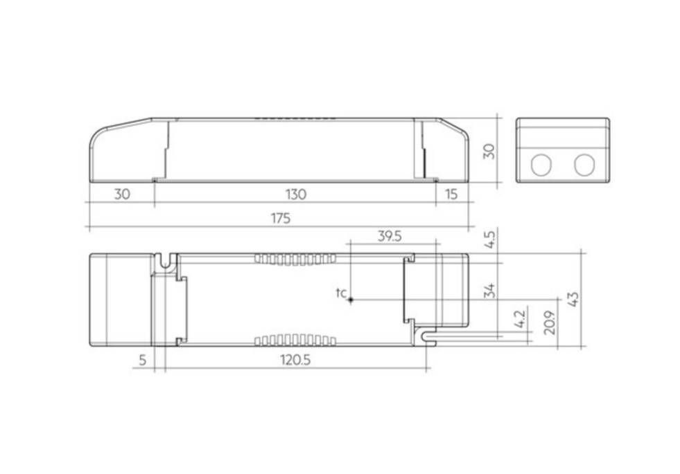 Tridonic Tridonic basicDIM PWM CV 4ch Ściemniacz 1 szt.-1