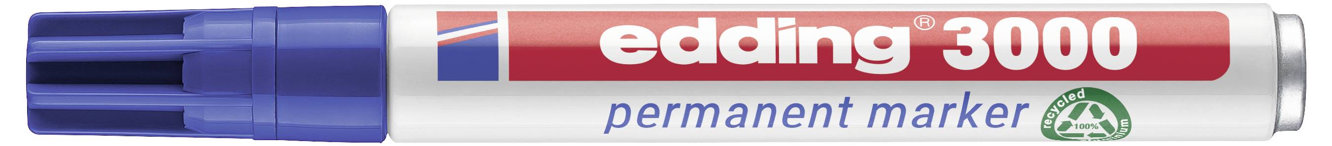 Перманентний маркер Edding e3000 4-3000003 синього кольору, водостійкий: Так