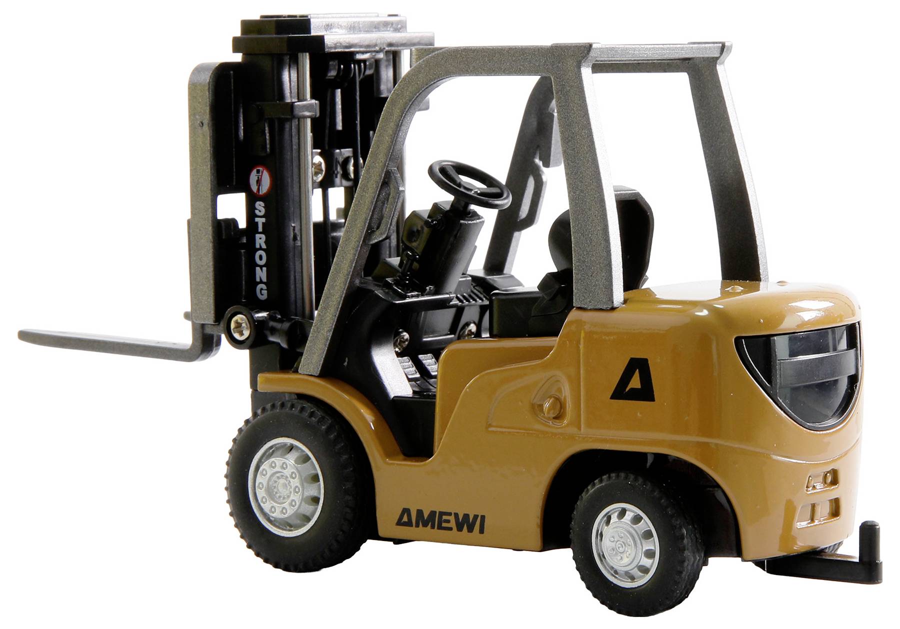 Wózek widłowy Amewi 22715 AMEWI - Gabelstapler Mini 1 64 RtR LiPo 200mAH 6+ 1:64 Elektryczny RtR-3