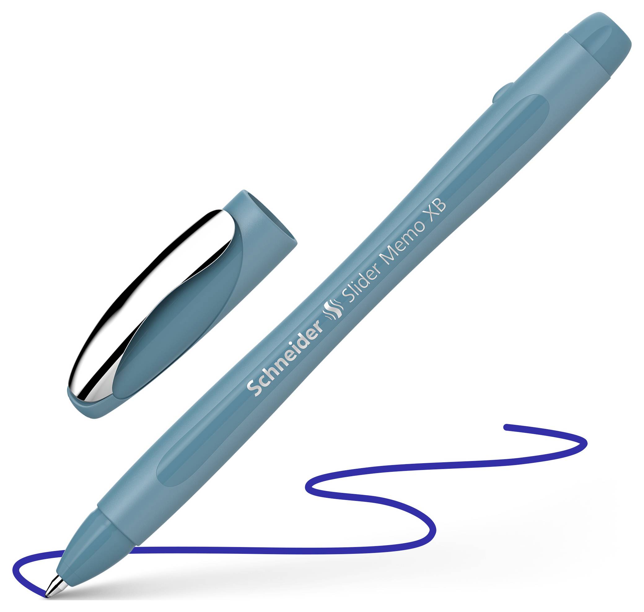 Schneider Schreibgeräte Slider Memo XB teal 150213 Długopis 0.7 mm Kolor zapisu: niebieski 1 szt.-1