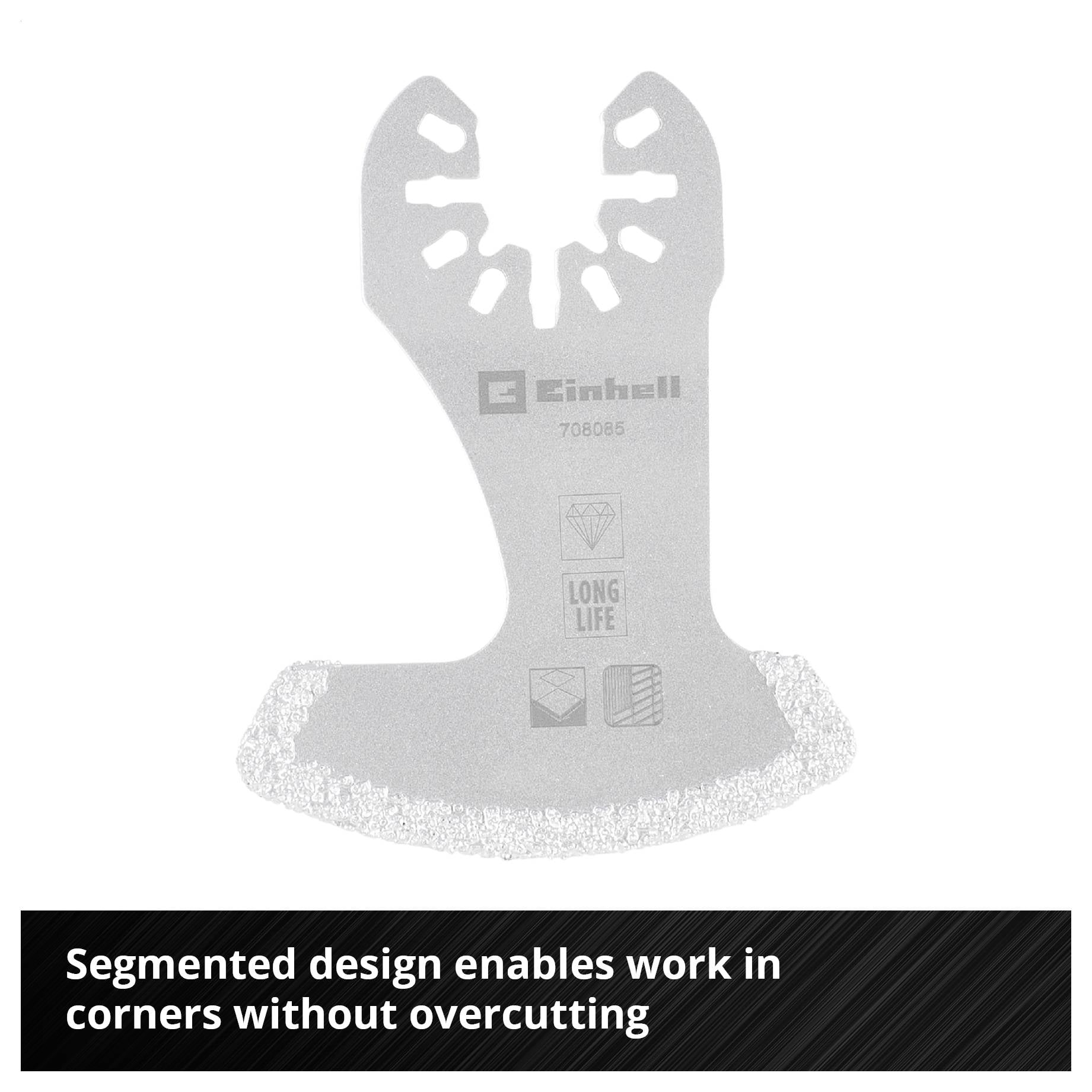 Пильний диск Einhell Segmentmesser DIA 57 мм 708085 1 шт.