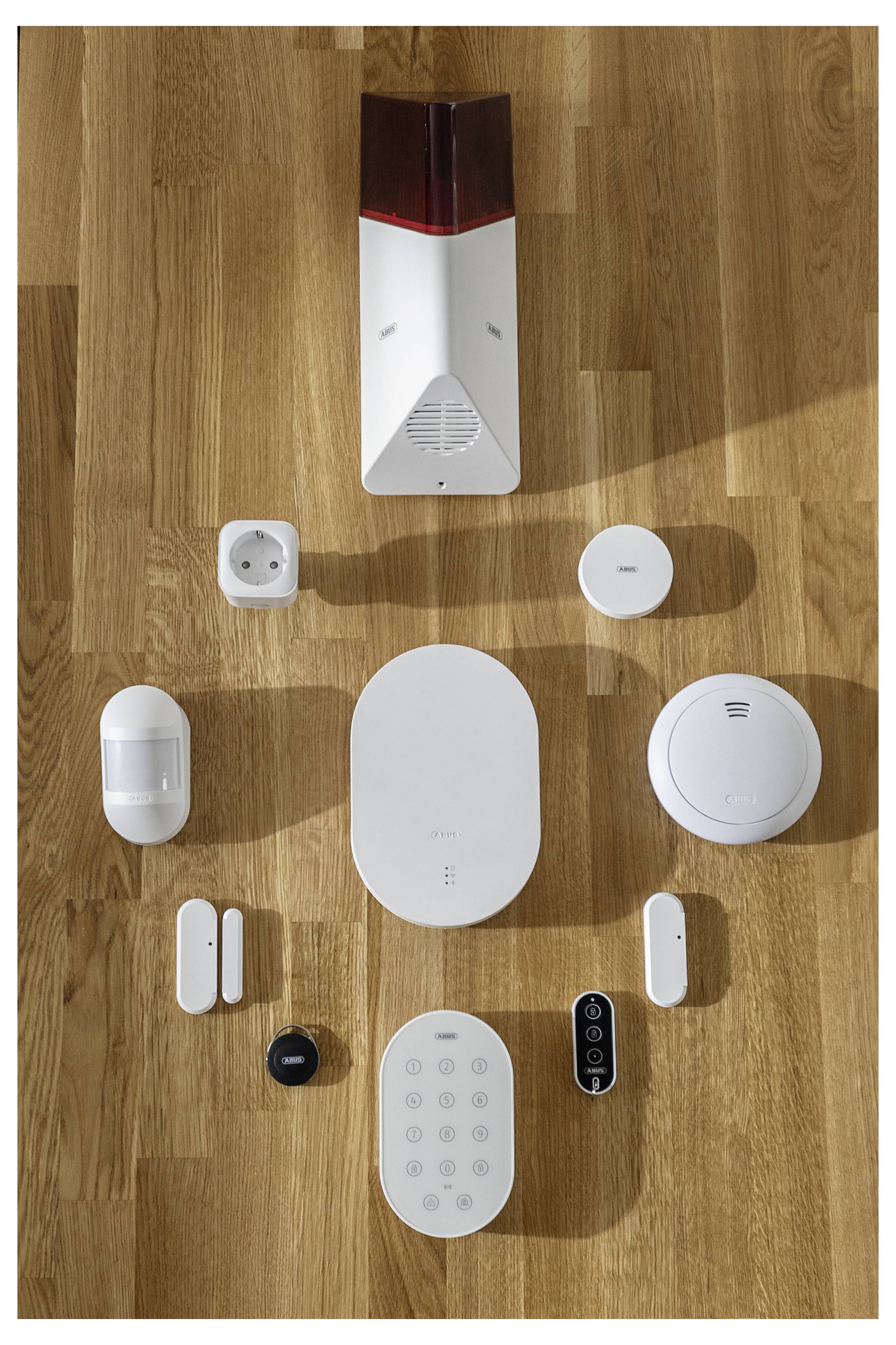 Бездротова сигналізація - ABUS Smartvest Pro Funk-Alarmanlage & App - Starter Set FUAA45000, 1 шт.