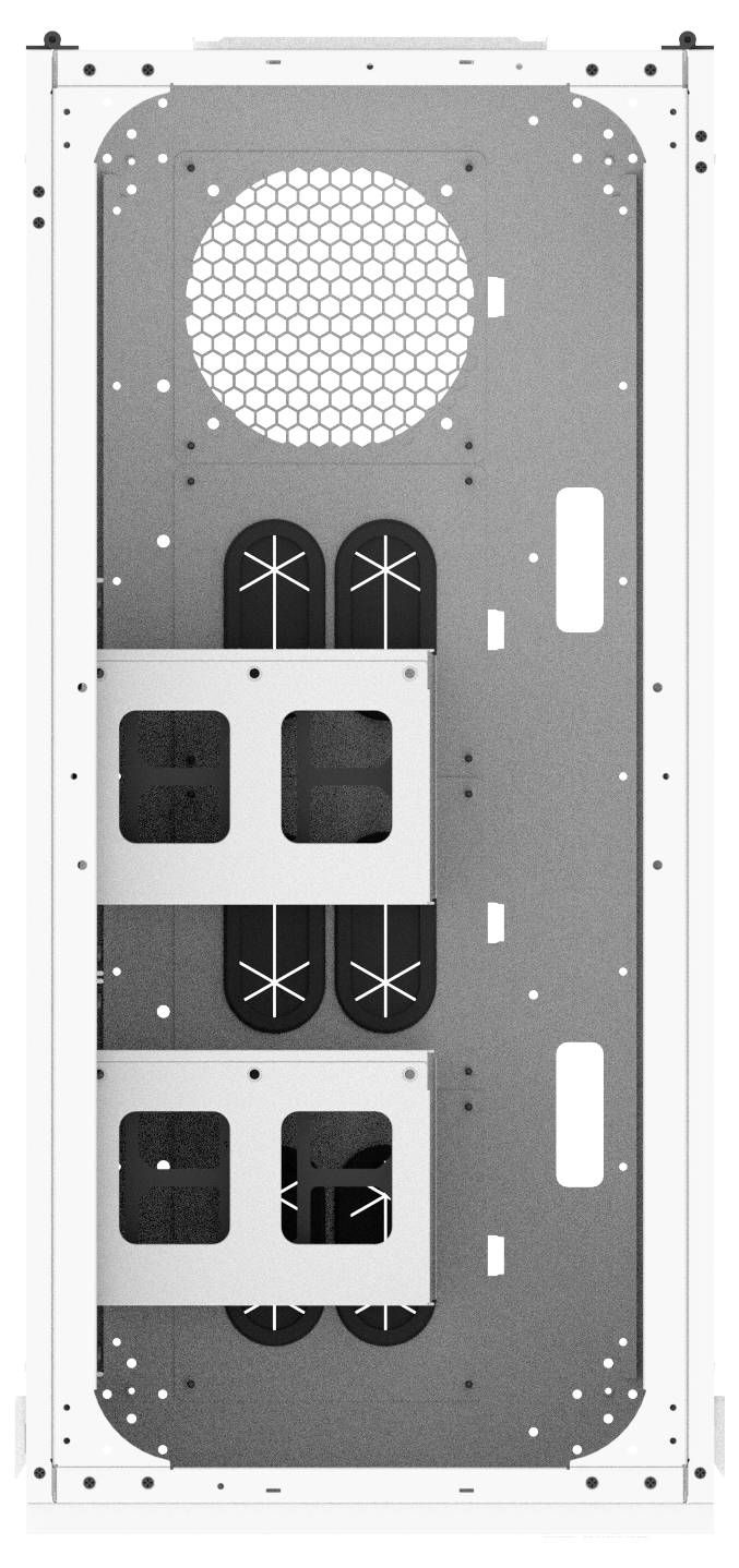 Thermaltake AX100 Snow White Desktop Podstawa śnieżna biel-5
