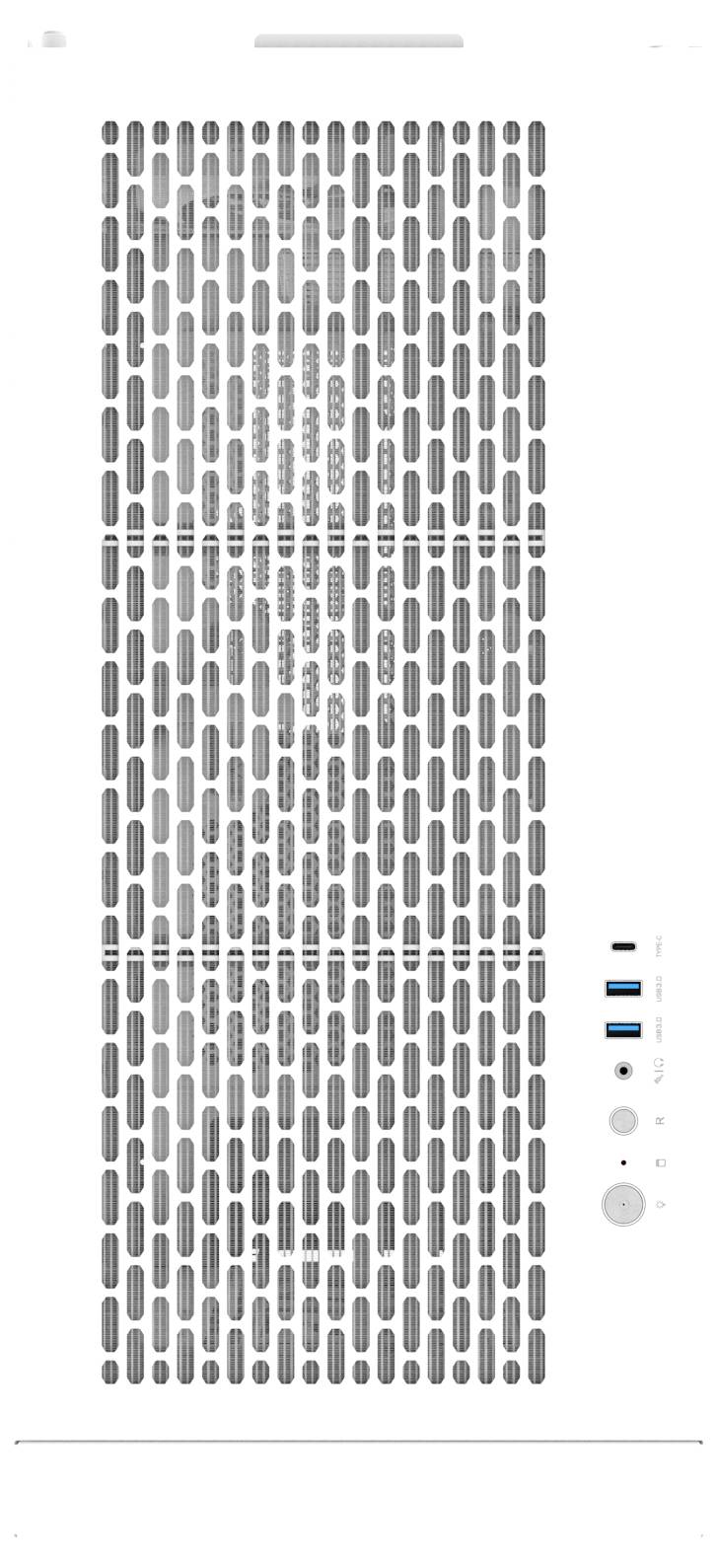 Thermaltake AX500 Snow White Full Tower Obudowa gamingowa śnieżna biel-3