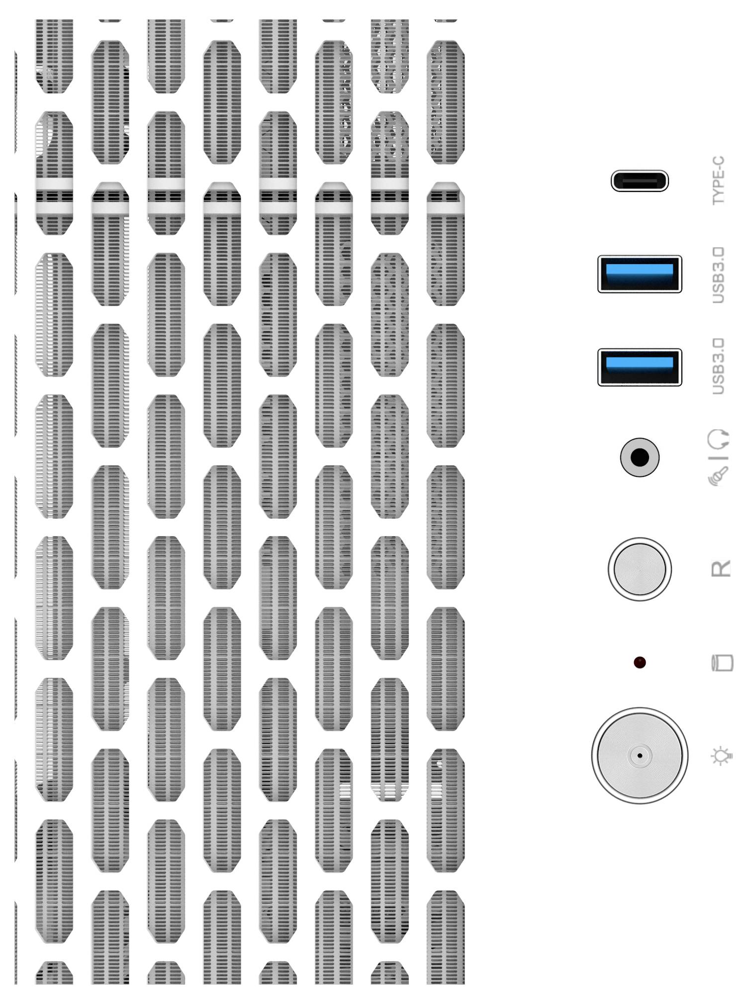 Thermaltake AX500 Snow White Full Tower Obudowa gamingowa śnieżna biel-5