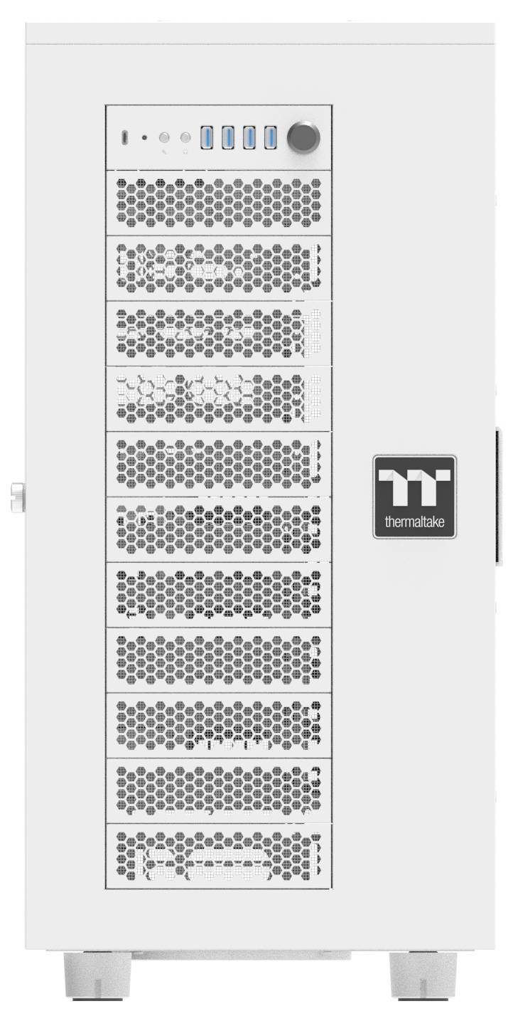Thermaltake AX700 Snow White Full Tower Obudowa gamingowa śnieżna biel-1