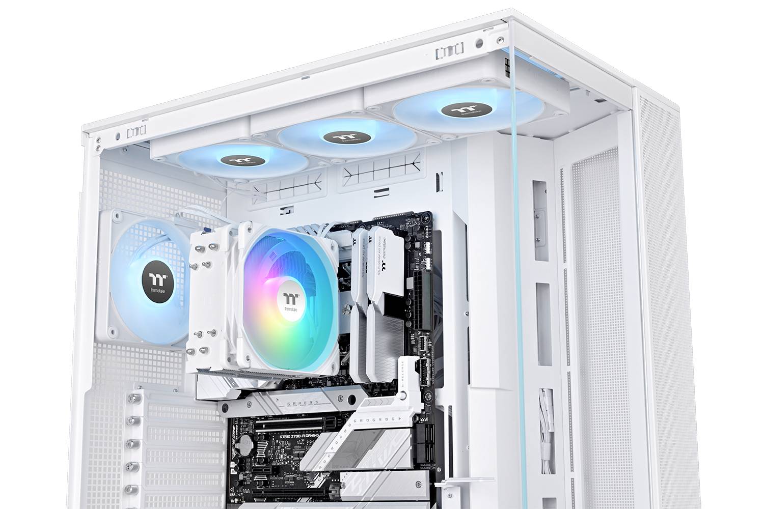 Thermaltake UX400 ARGB White Air cooler Radiator z wentylatorem na procesor #####Intel® 1851, Intel® 1700, Intel® 1200, -13