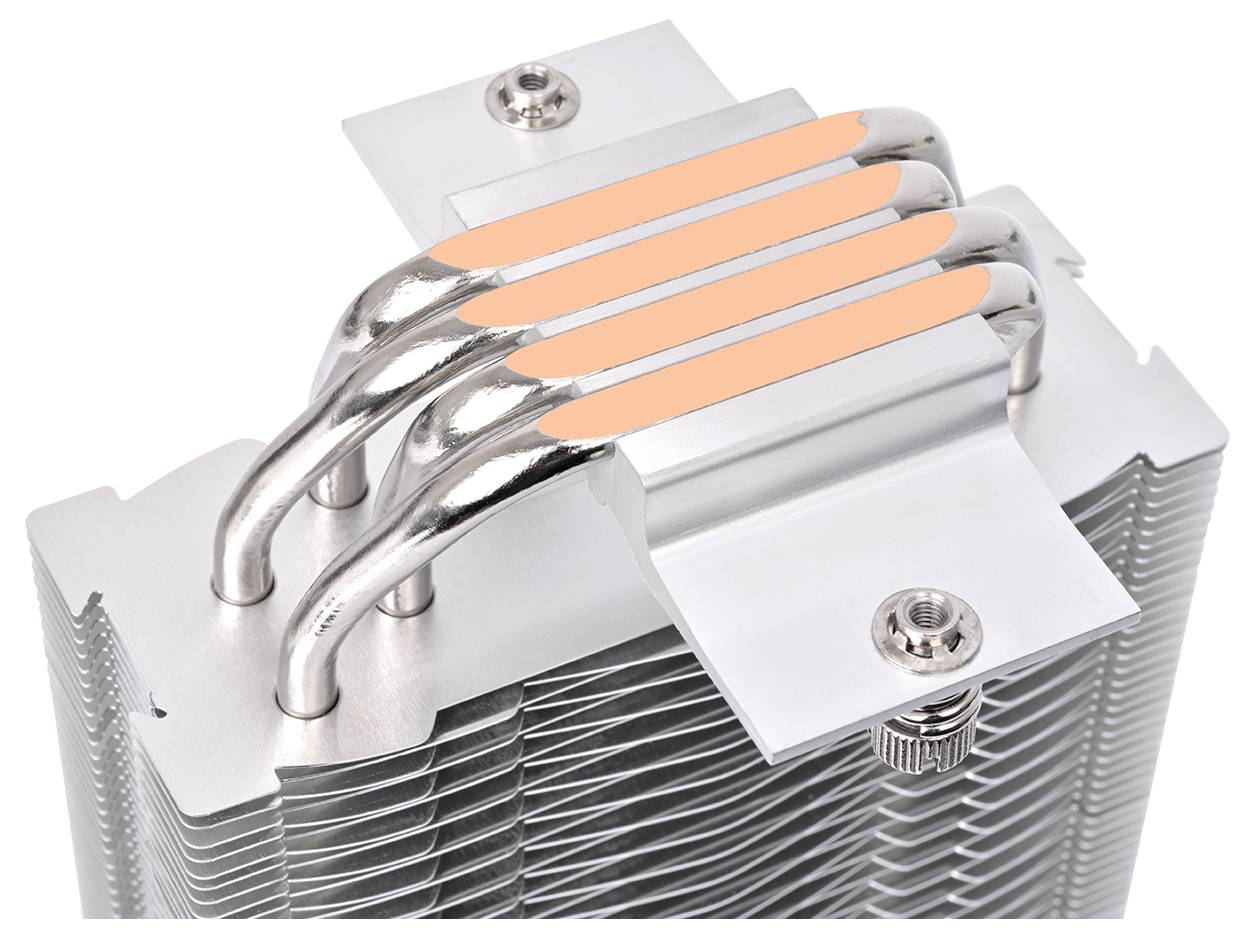 Thermaltake UX400 ARGB White Air cooler Radiator z wentylatorem na procesor #####Intel® 1851, Intel® 1700, Intel® 1200, -7