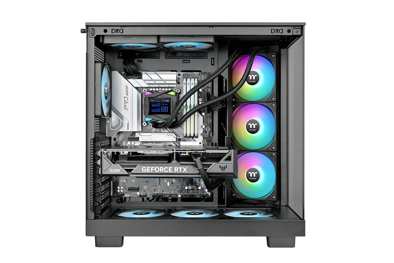 Chłodzenie wodne PC Thermaltake LA360-S ARGB Sync All-In-One Liquid Cooler System Black-10