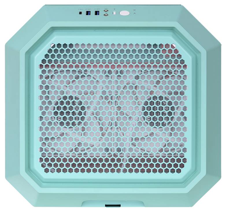 Thermaltake The Tower 250 Mint Strawberry Mini Tower Obudowa gamingowa miętowy, truskawkowy-1