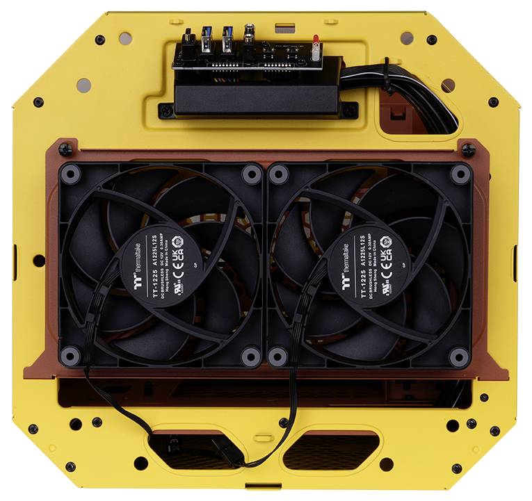 Thermaltake The Tower 250 Butter Caramel Mini Tower Obudowa gamingowa karmelowy-4