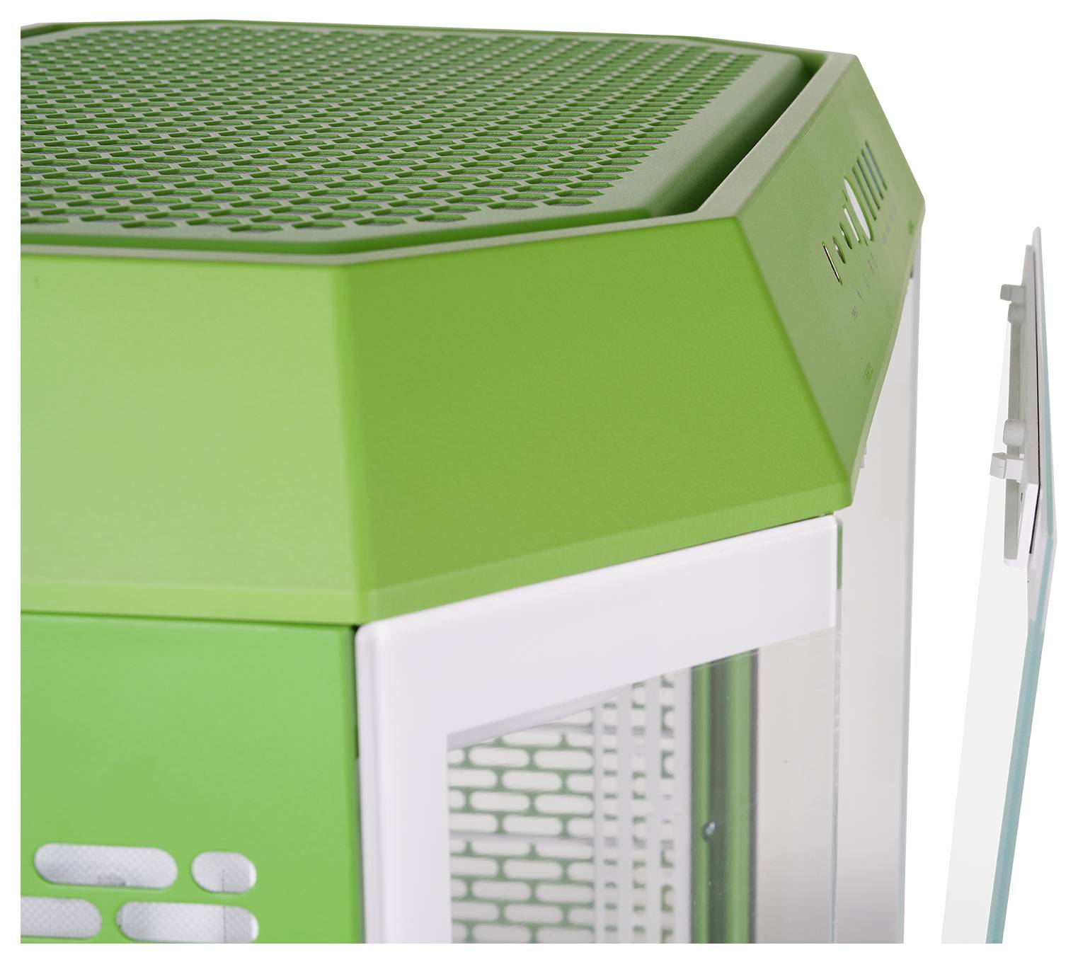 Thermaltake The Tower 600 Light-year Green Midi Tower Obudowa gamingowa zielony błyszczący (matowy)-6